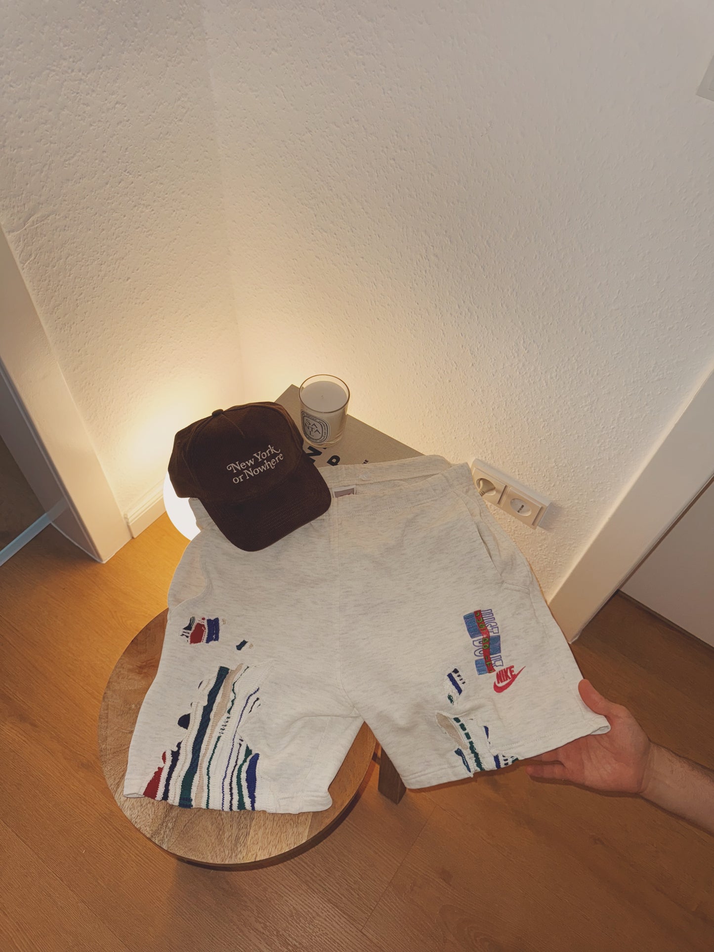 SPVNS STUDIOS: reworked vintage Nike x Carlo Colucci Style knit short (L)