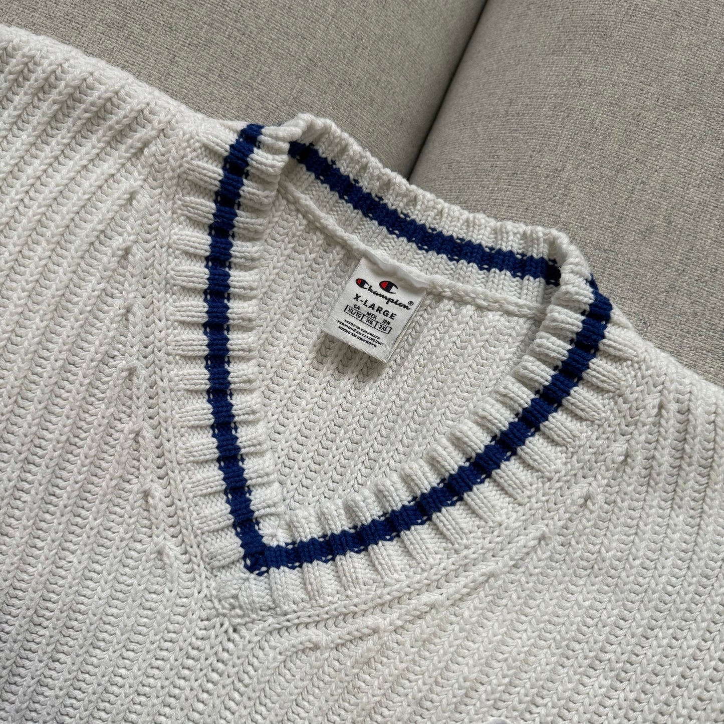 Champion RARE knit vest (XL)