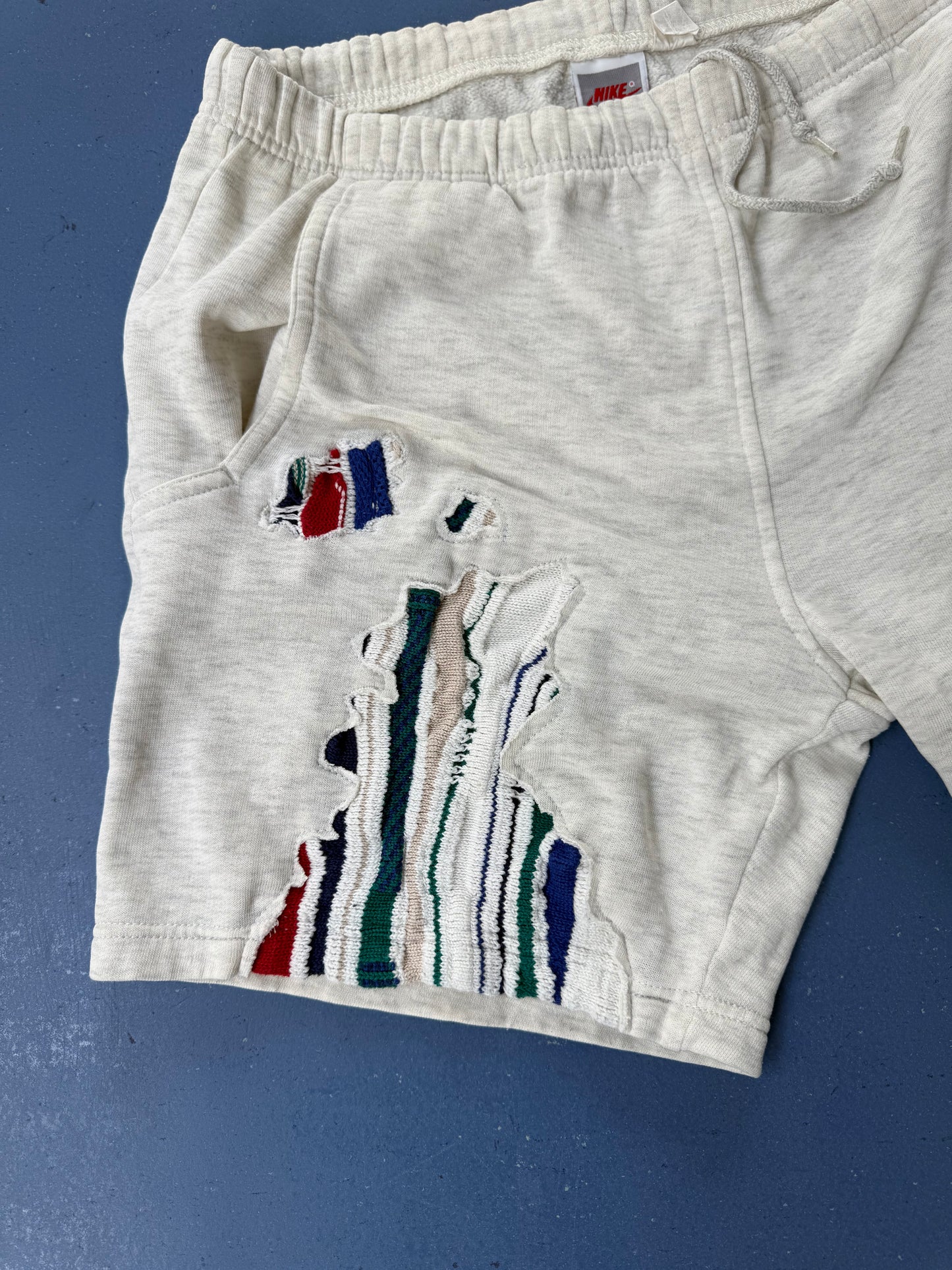 SPVNS STUDIOS: reworked vintage Nike x Carlo Colucci Style knit short (L)