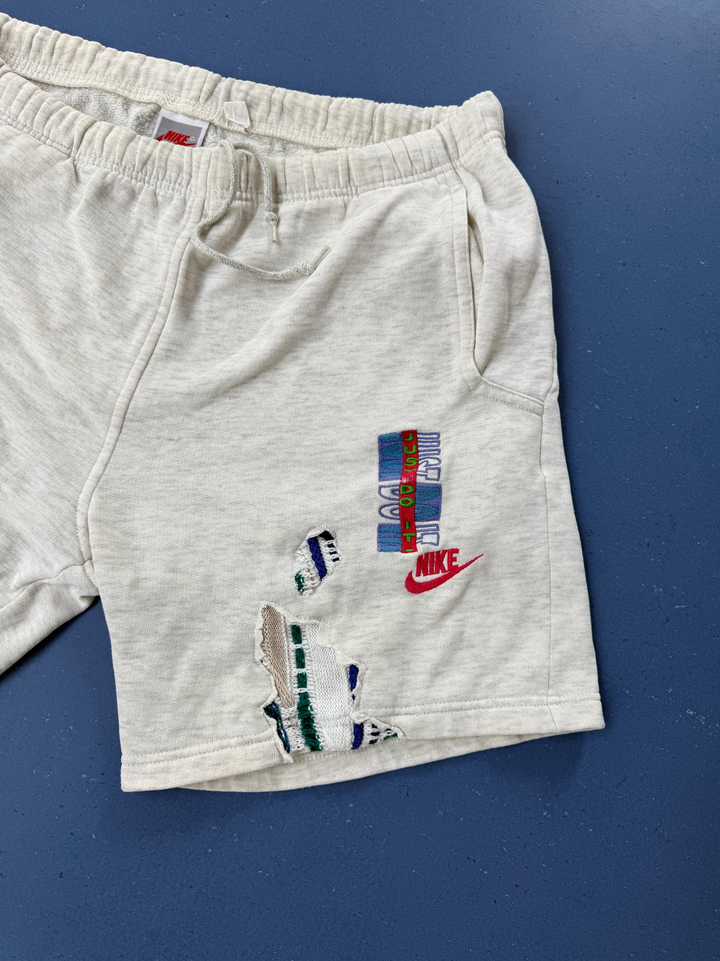 SPVNS STUDIOS: reworked vintage Nike x Carlo Colucci Style knit short (L)