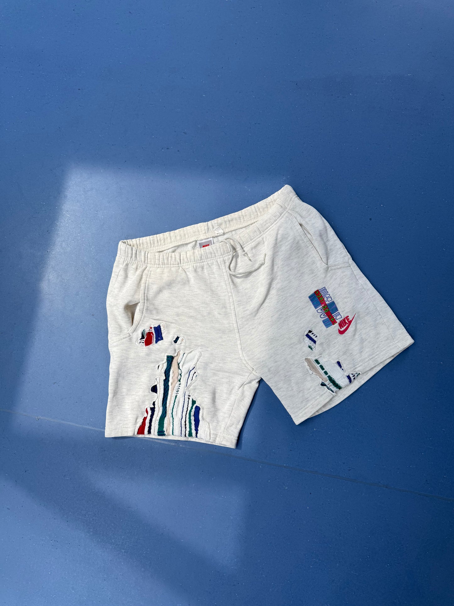 SPVNS STUDIOS: reworked vintage Nike x Carlo Colucci Style knit short (L)