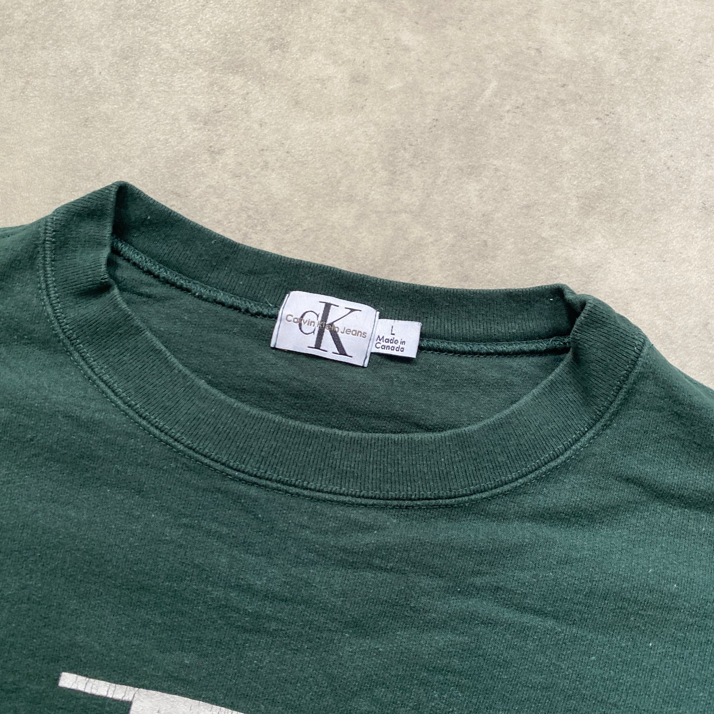 Calvin Klein heavyweight sweater (M-L)