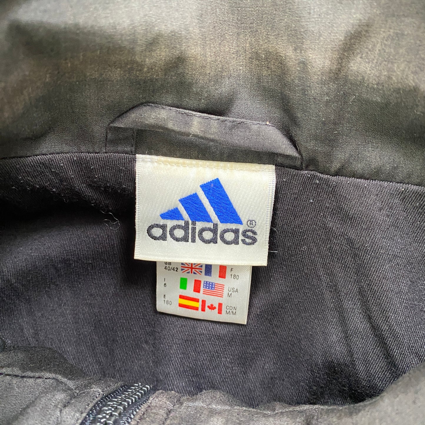 Adidas track jacket (L-XL)