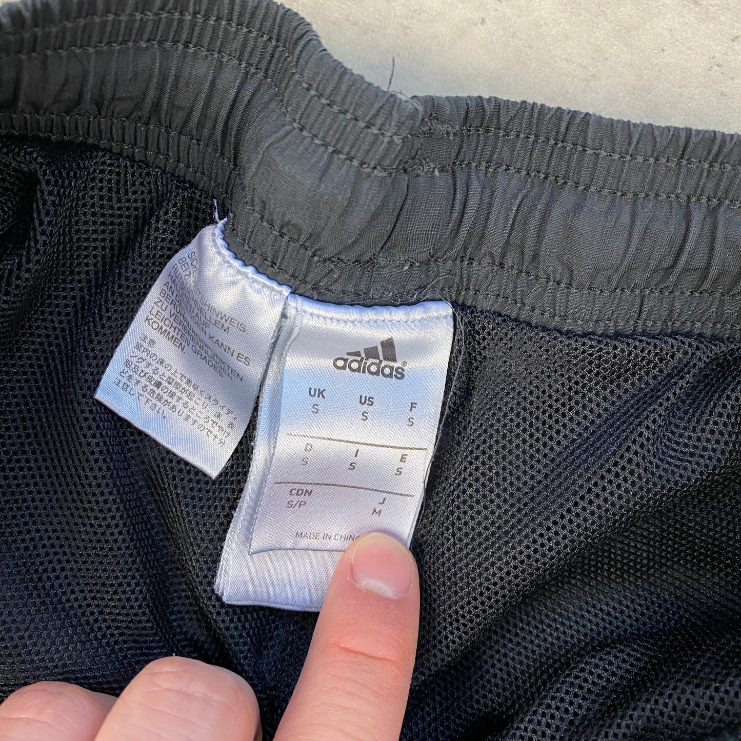 Adidas track pants (S)