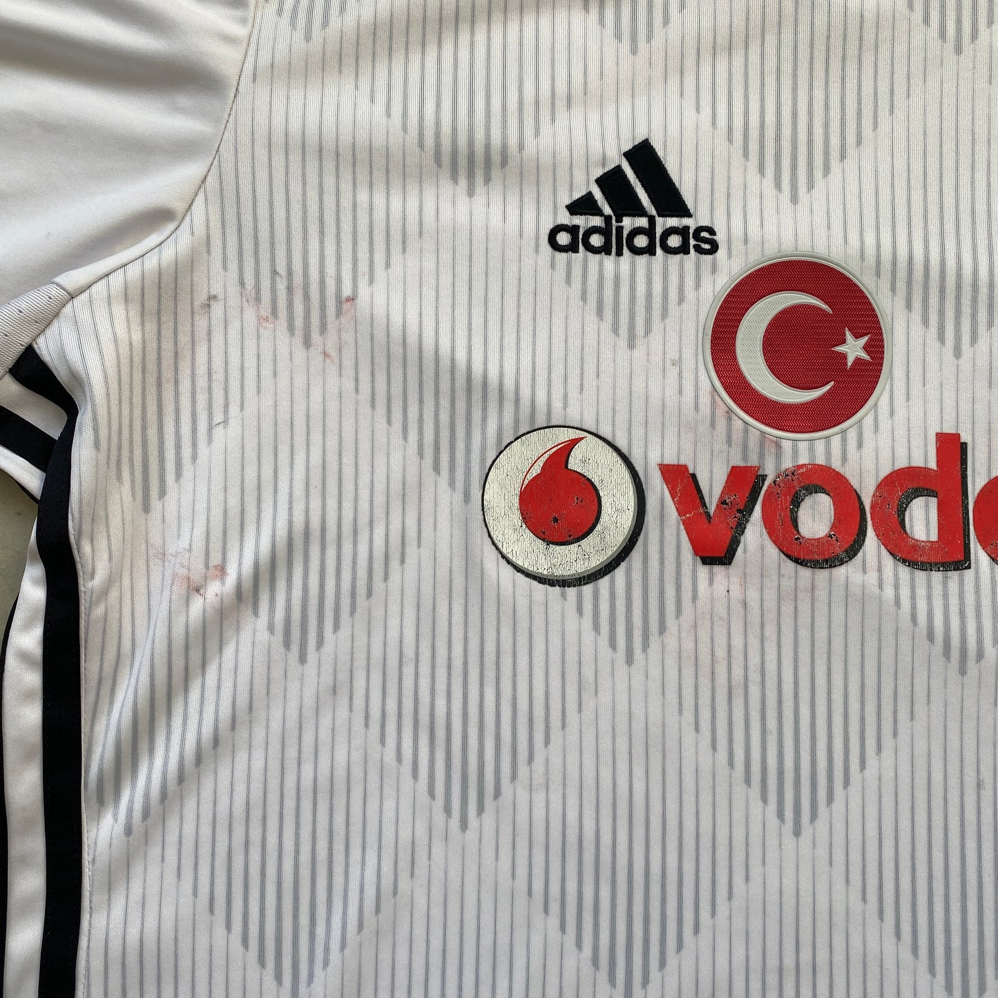 Adidas Besiktas football shirt (L-XL)