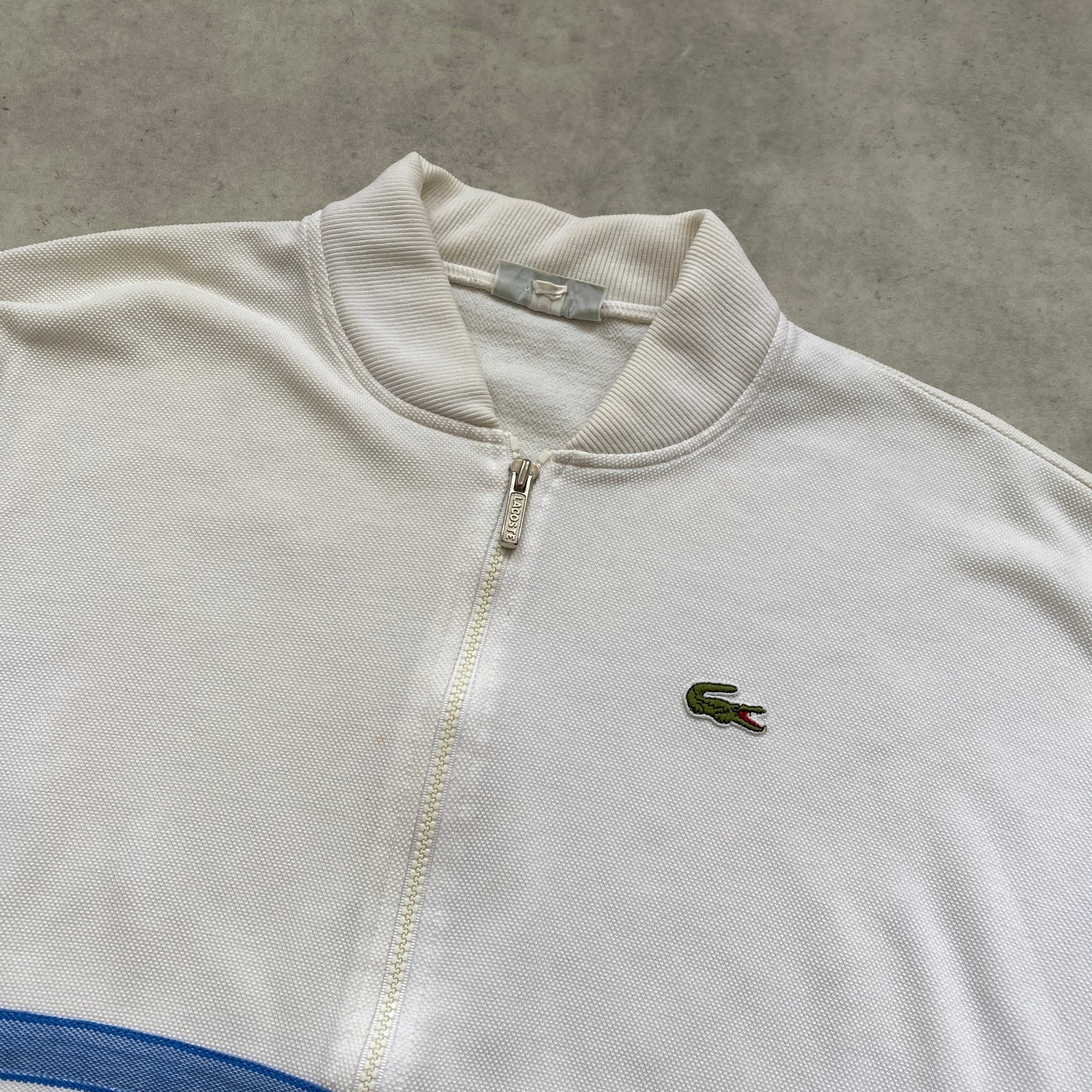 Lacoste RARE zip sweater (M-L)