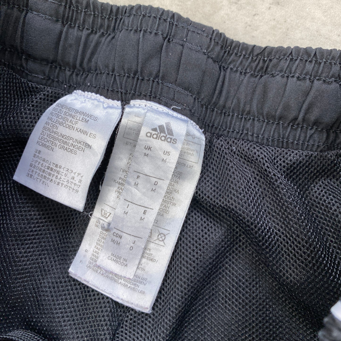 Adidas track pants (M)