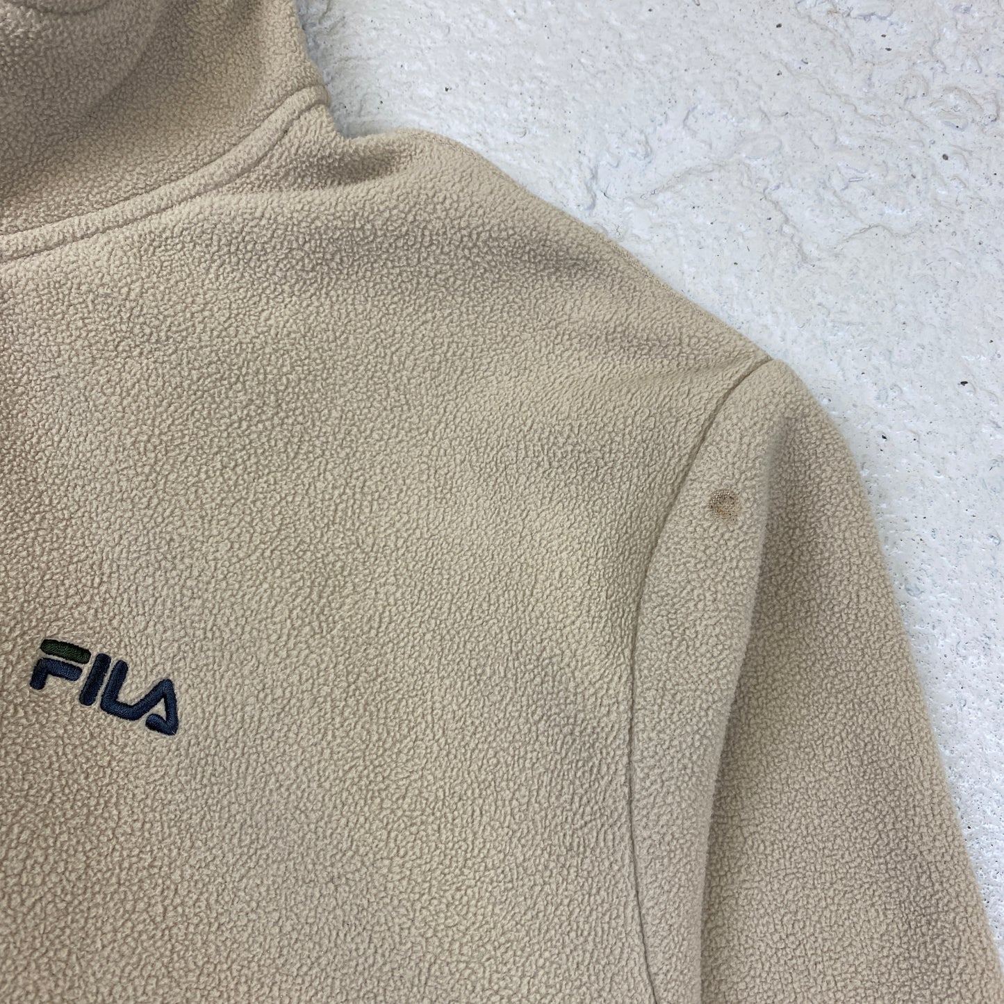Fila 1/4 zip fleece sweater (L)