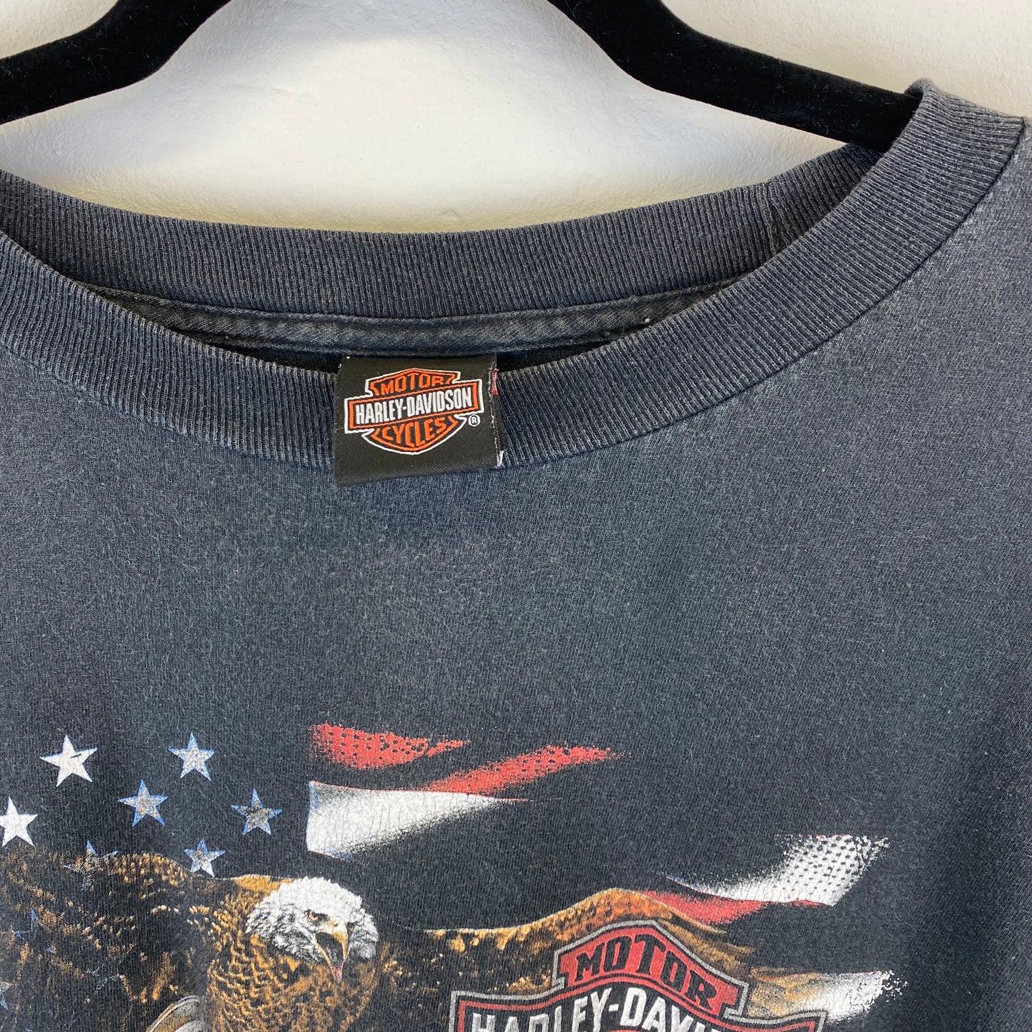 Harley Davidson RARE Galeton washed long sleeve shirt (XXL)
