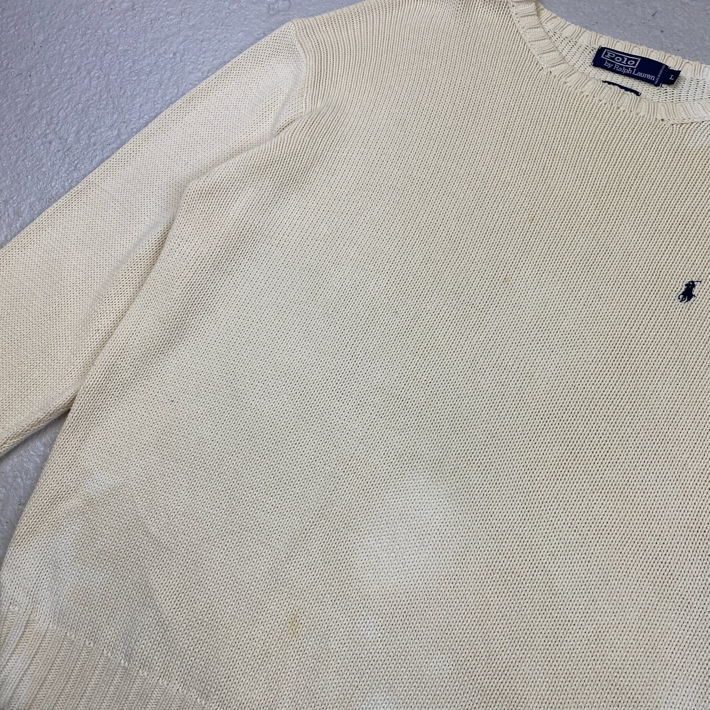 Polo Ralph Lauren knit sweater (L-XL)