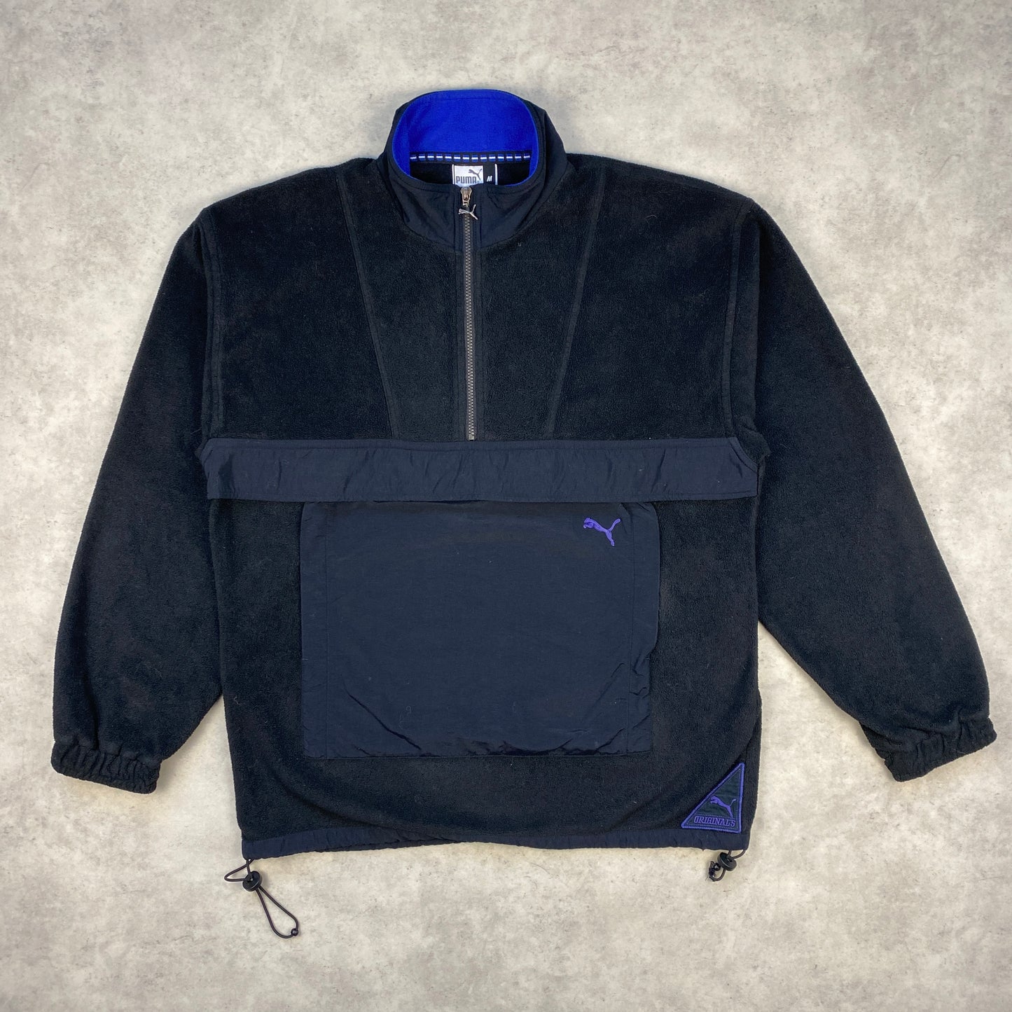 Puma RARE 1/4 zip fleece windbreaker (L)