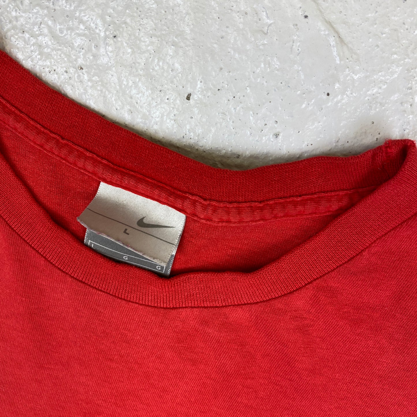 Nike washed heavyweight embroidered t-shirt (L)