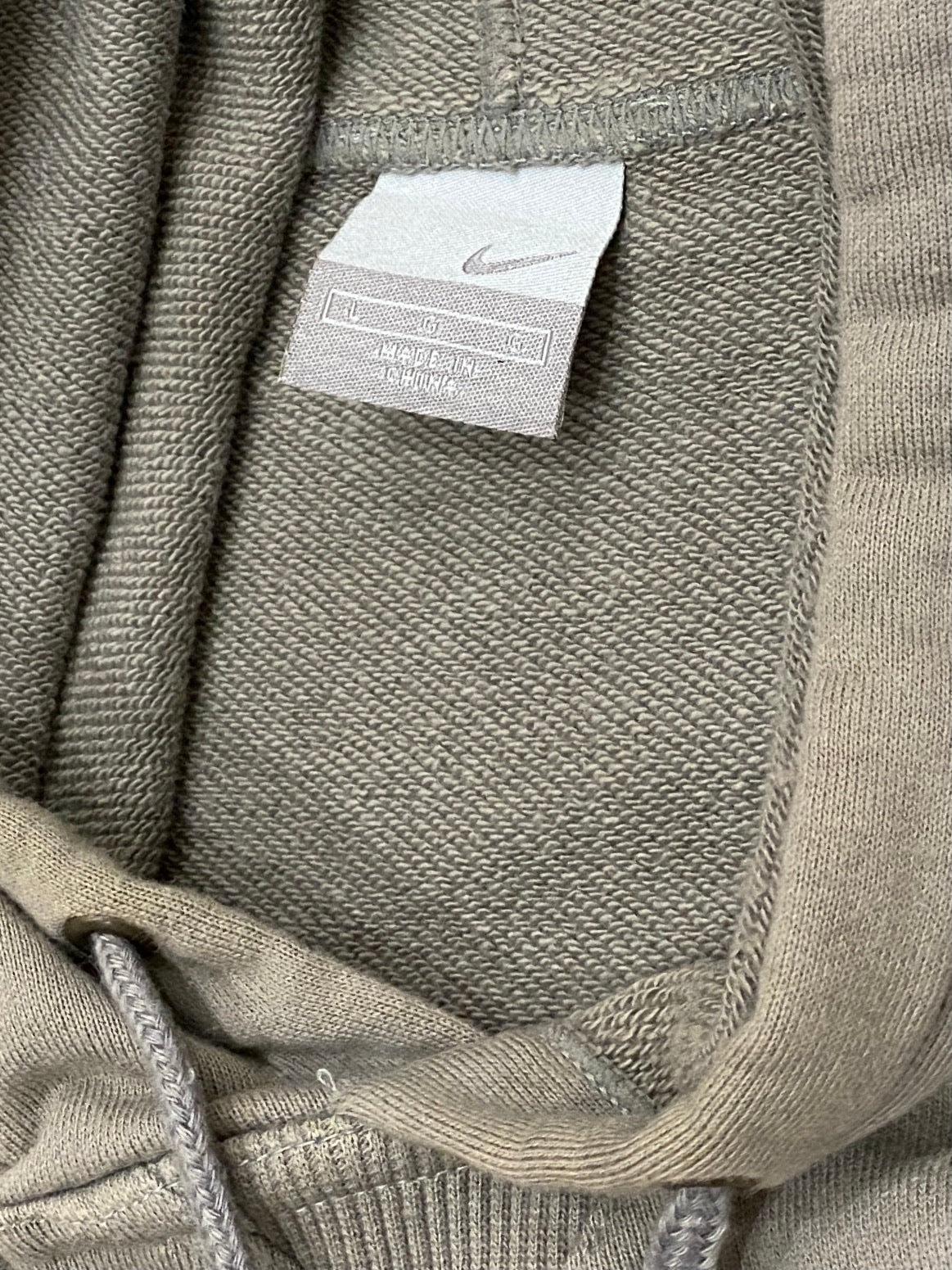 Nike embroidered swoosh hoodie (S)