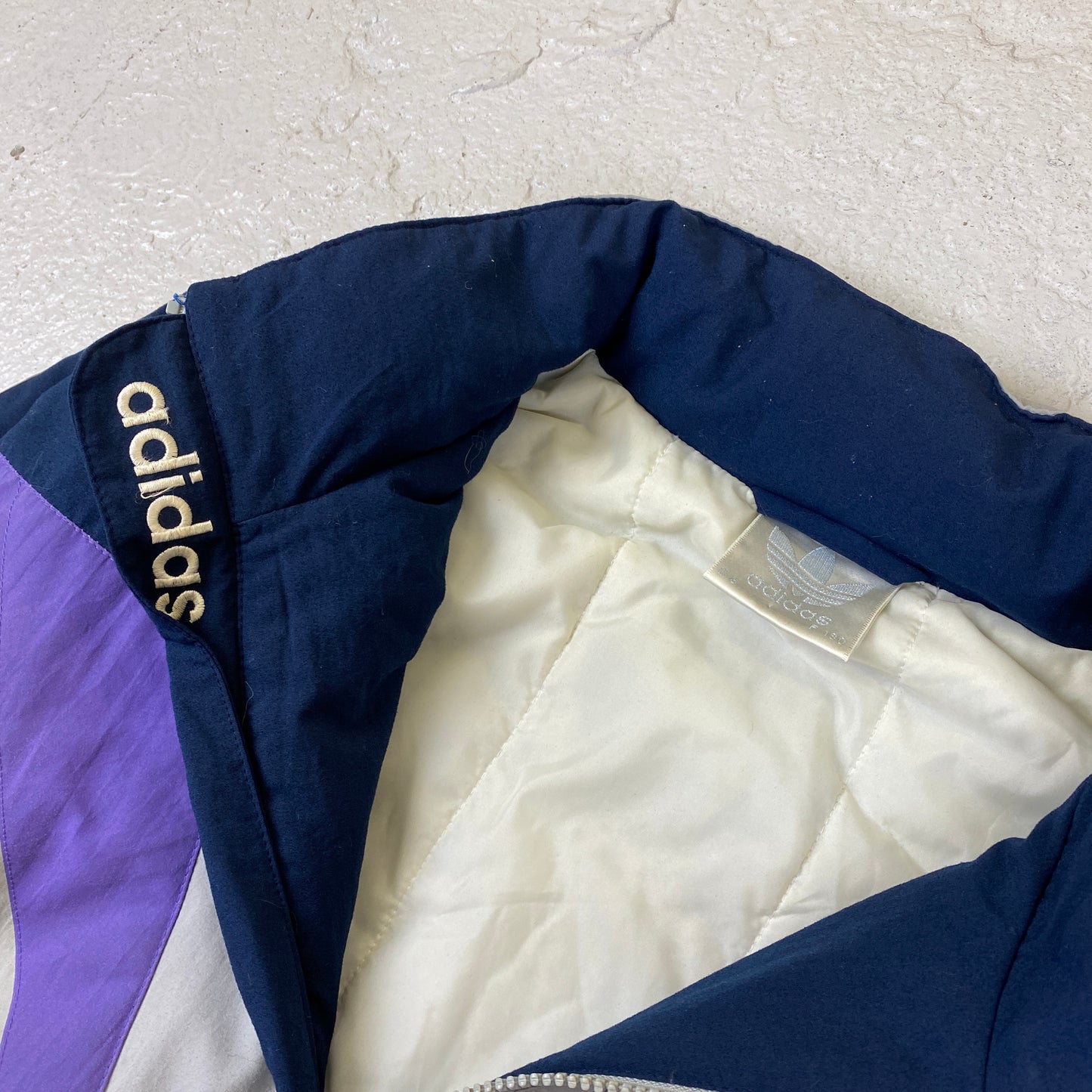 Adidas heavyweight embroidered jacket (XL)