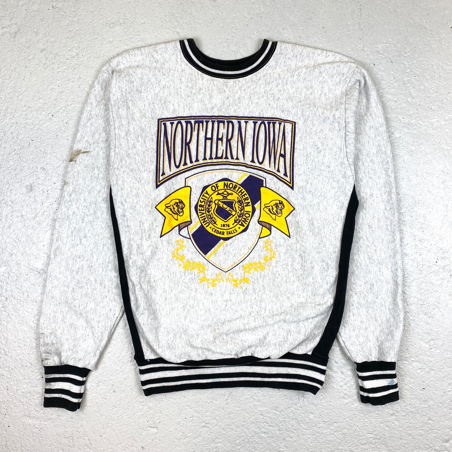 Northern Iowa RARE heavyweight sweater (M-L)