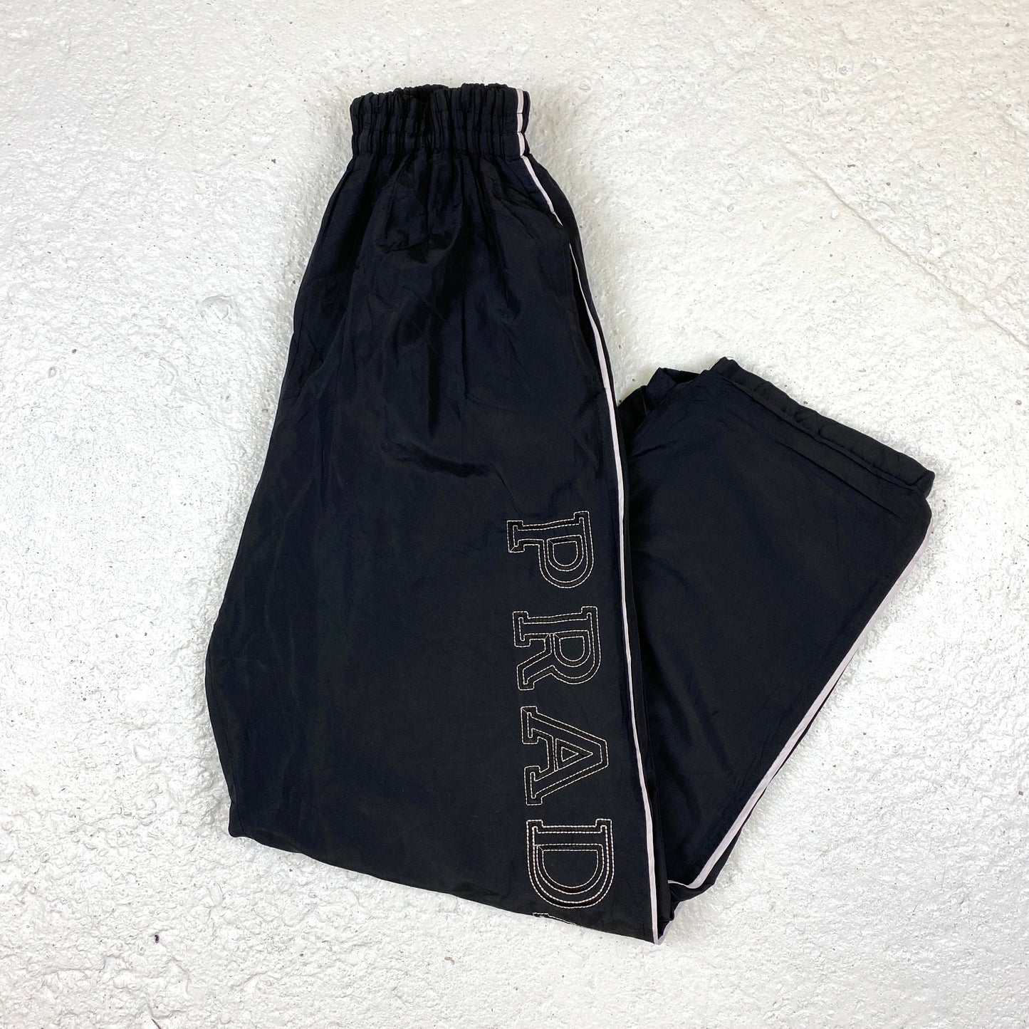 Prada RARE Bootleg track pants (L)