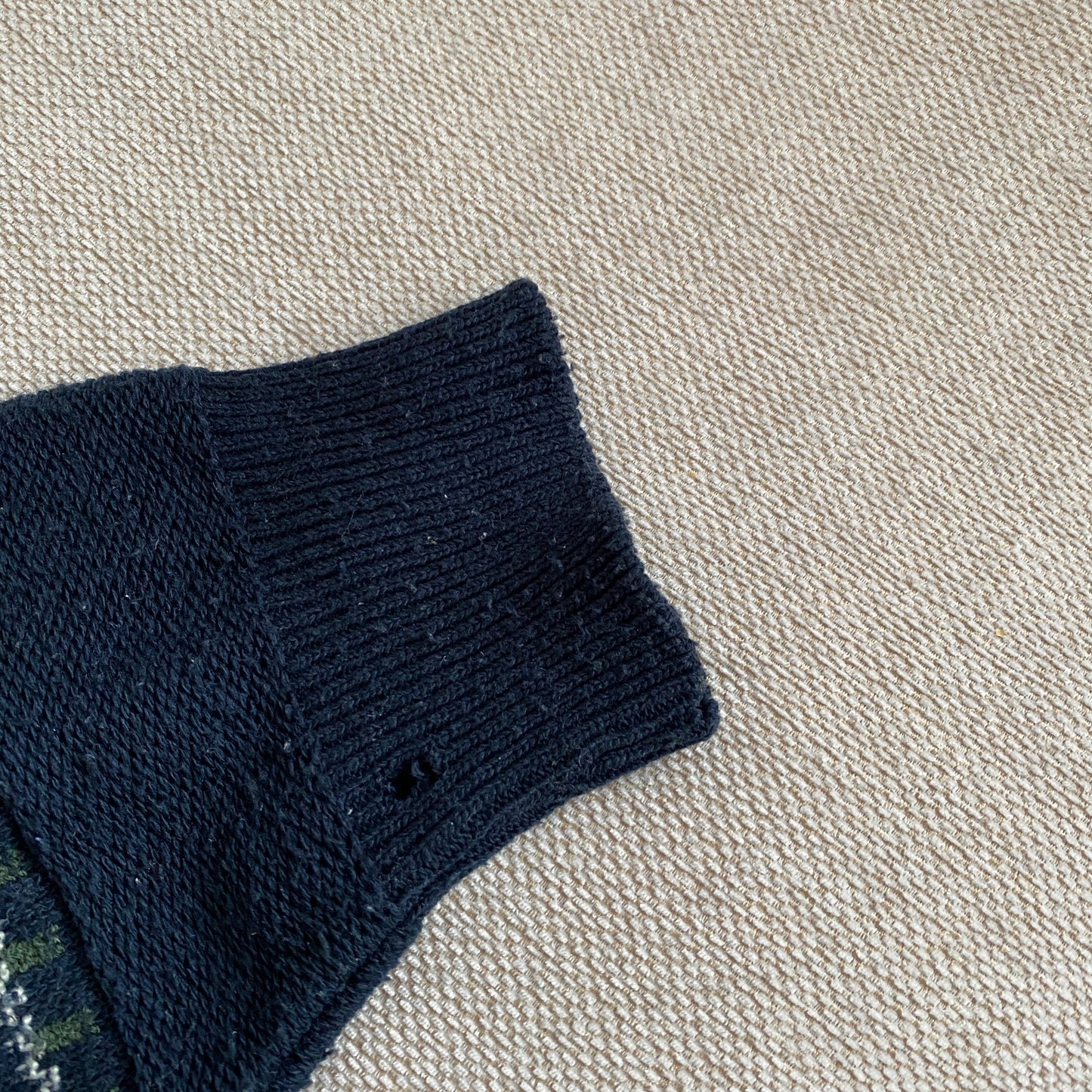 VTG knit sweater (L)