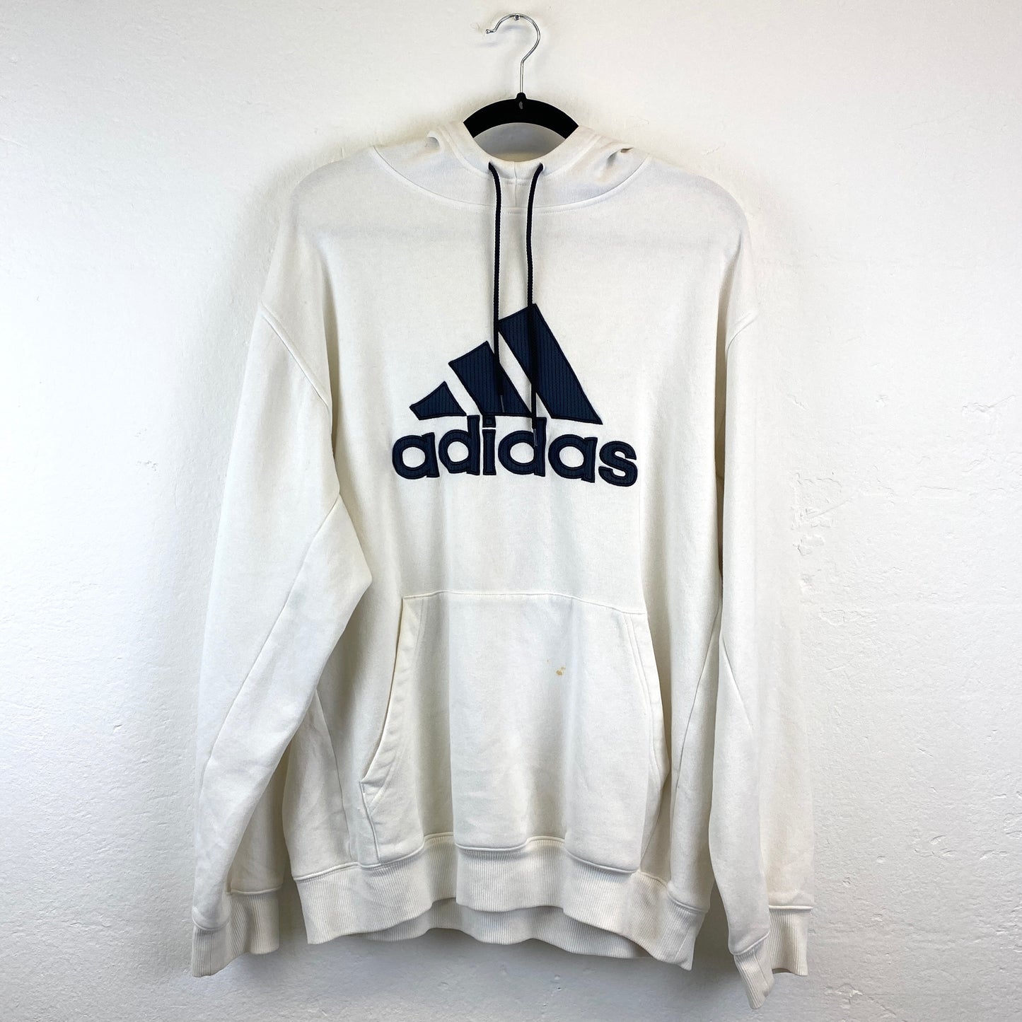 Adidas heavyweight embroidered hoodie (L)