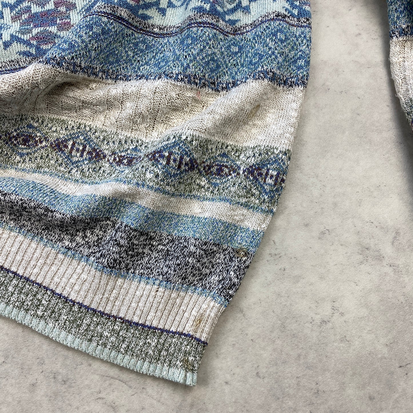 VTG knit sweater (L-XL)