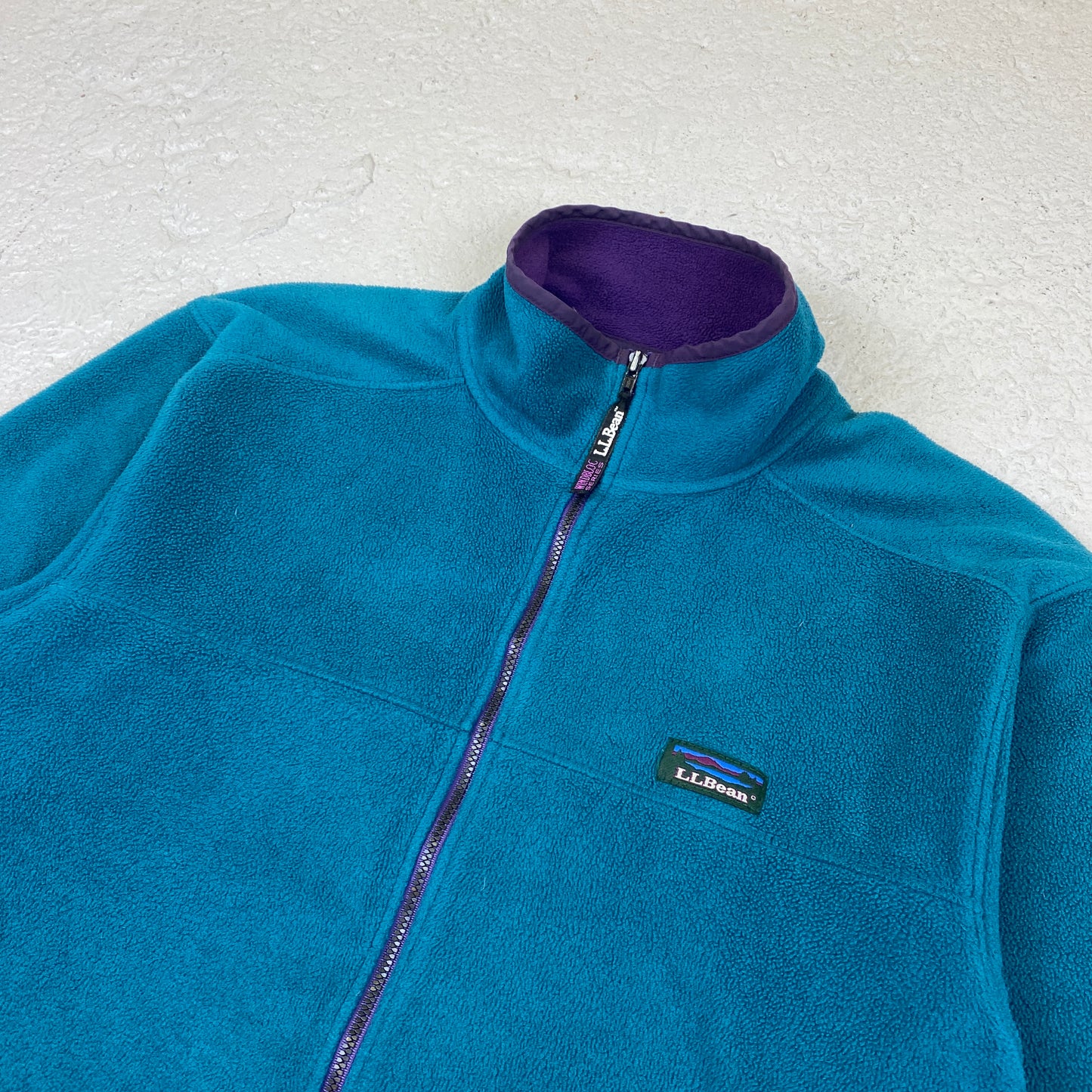 L.L.Bean RARE fleece zip sweater (M-L)