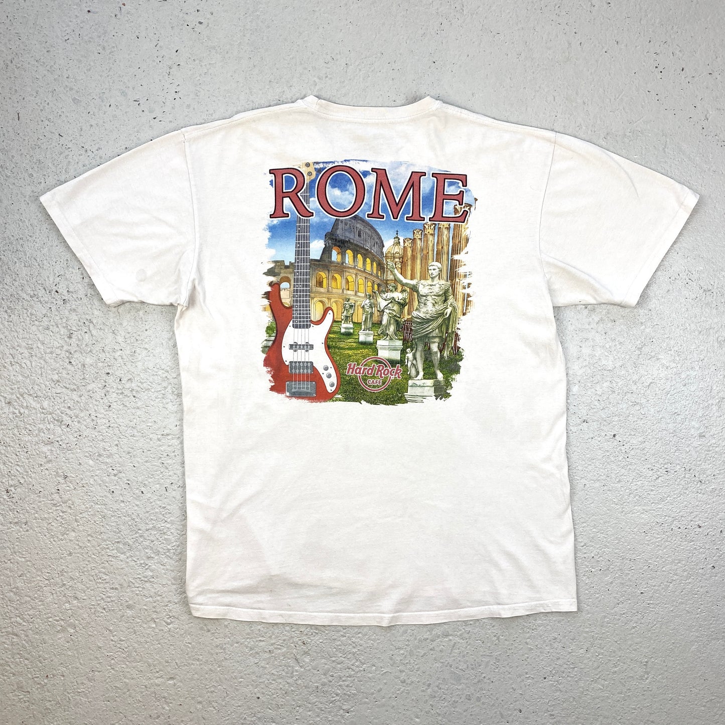 Hard Rock Rome RARE heavyweight tee (XL)