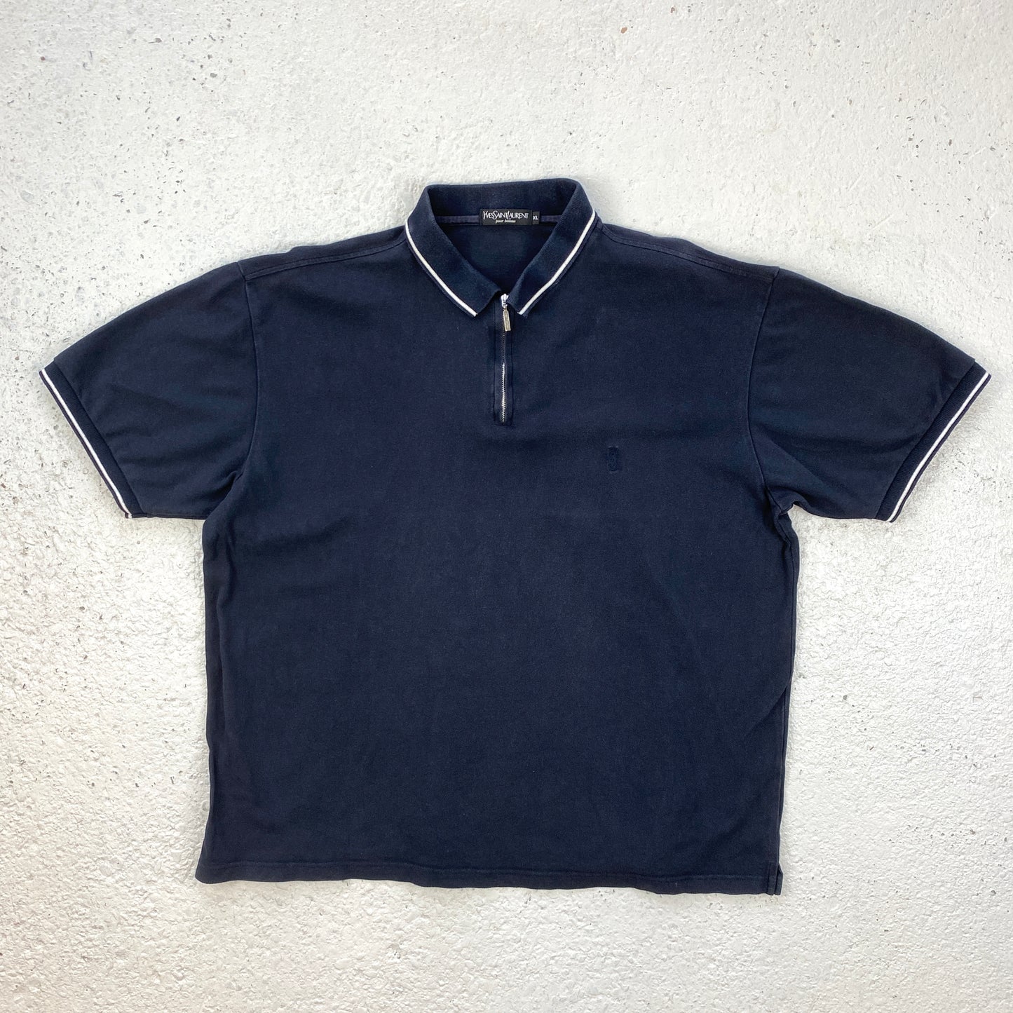 YSL RARE heavyweight polo shirt (L)