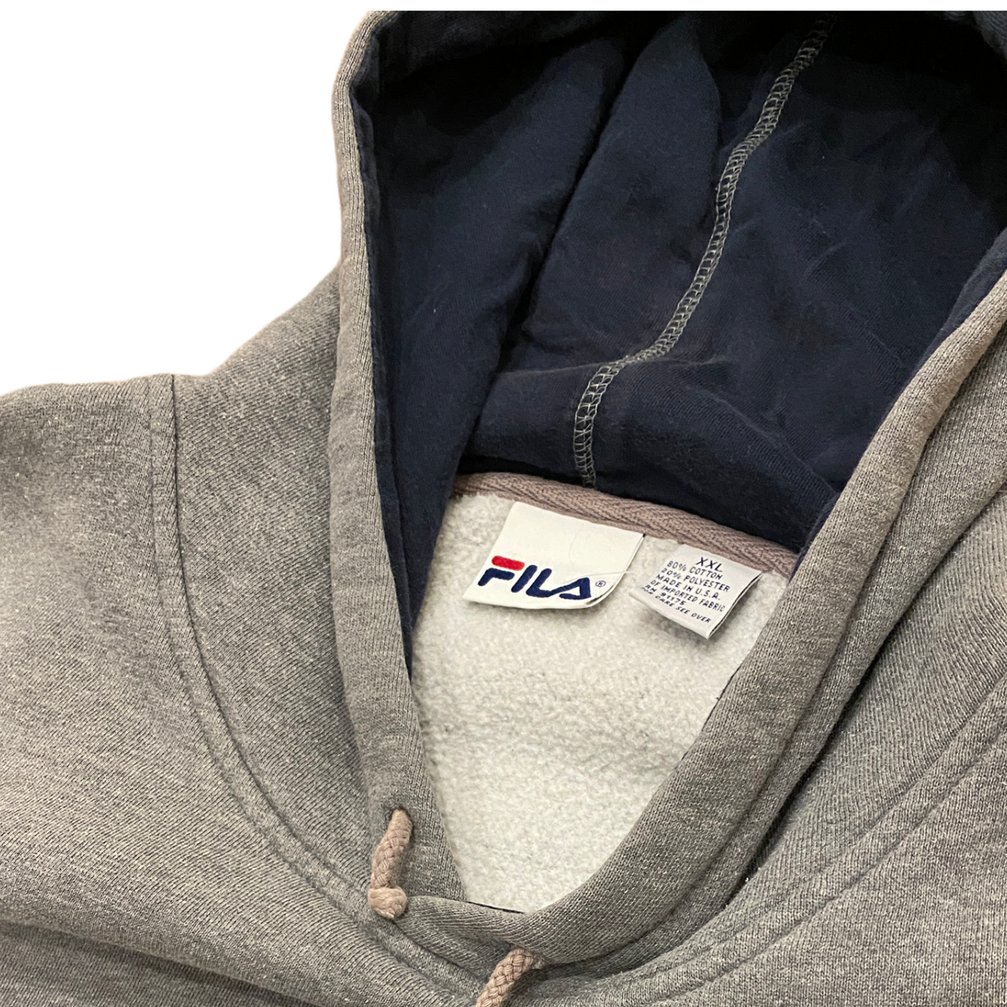 Fila embroidered hoodie (XL)