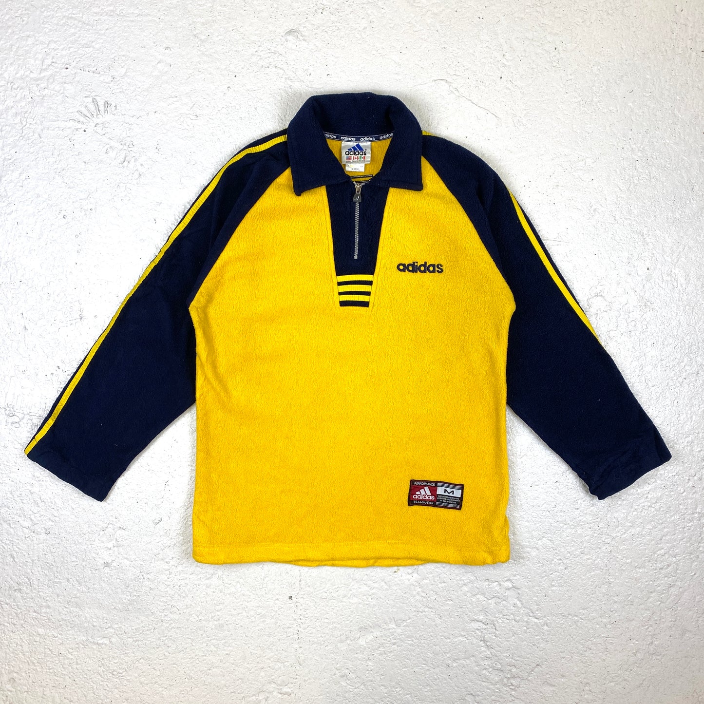 Adidas RARE fleece 1/4 zip sweater (M-L)