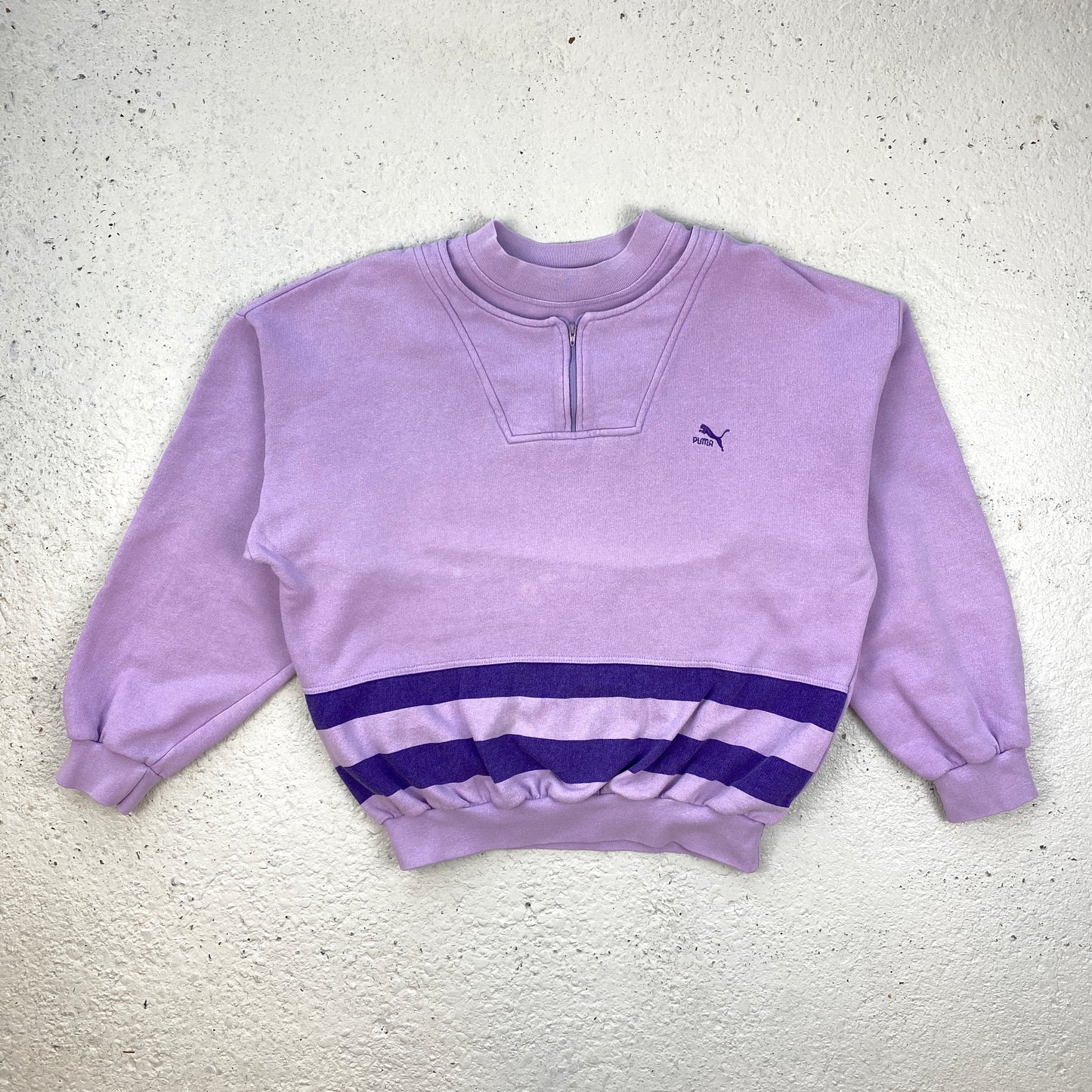 Puma RARE 1/4 zip heavyweight sweater (S)