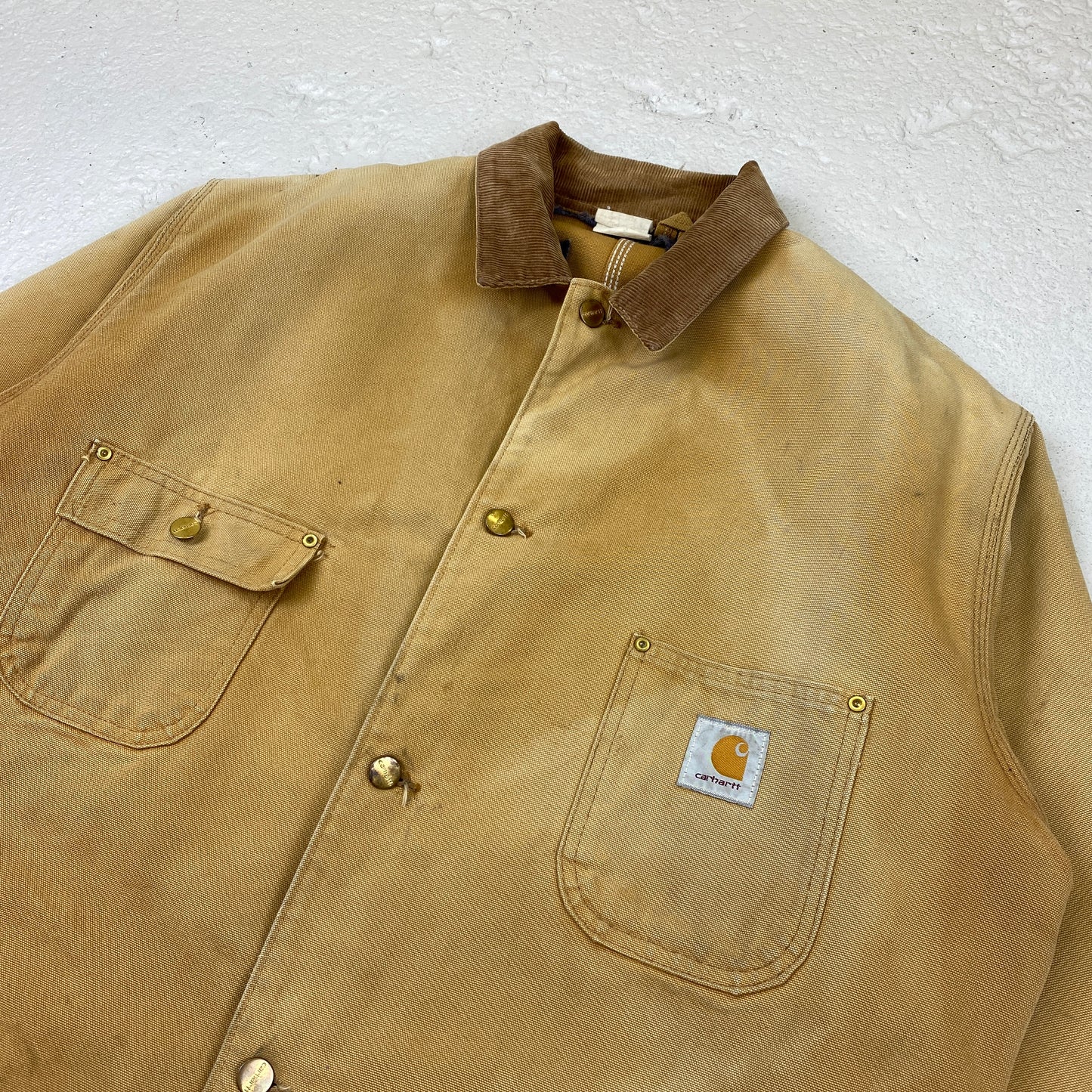 Carhartt distressed detroit jacket (XL-XXL)