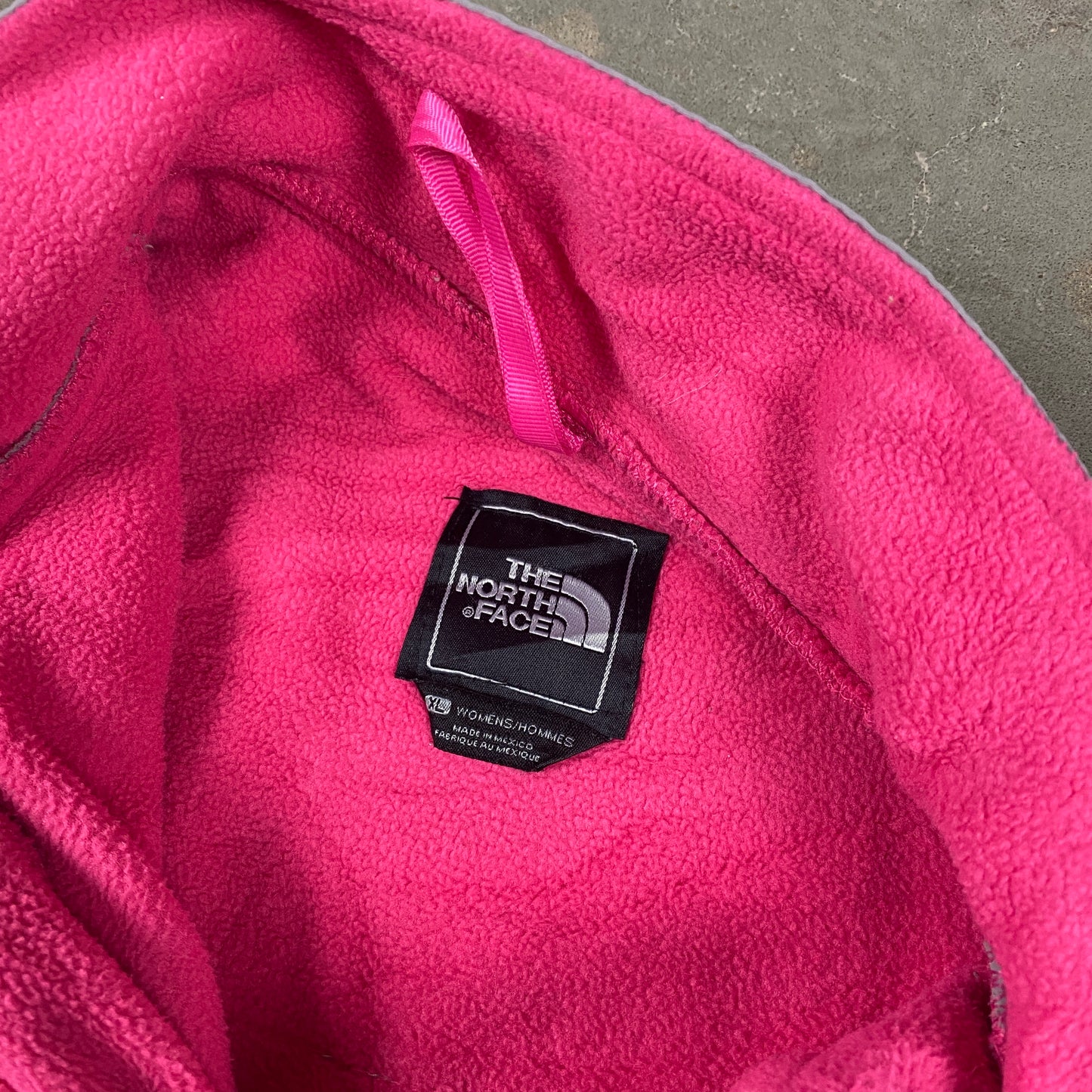 The North Face fleece zip sweater women (L)