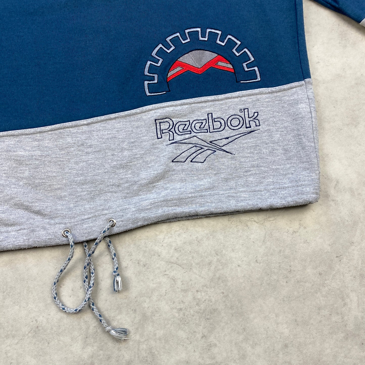 Reebok RARE 1/4 zip sweater (L)