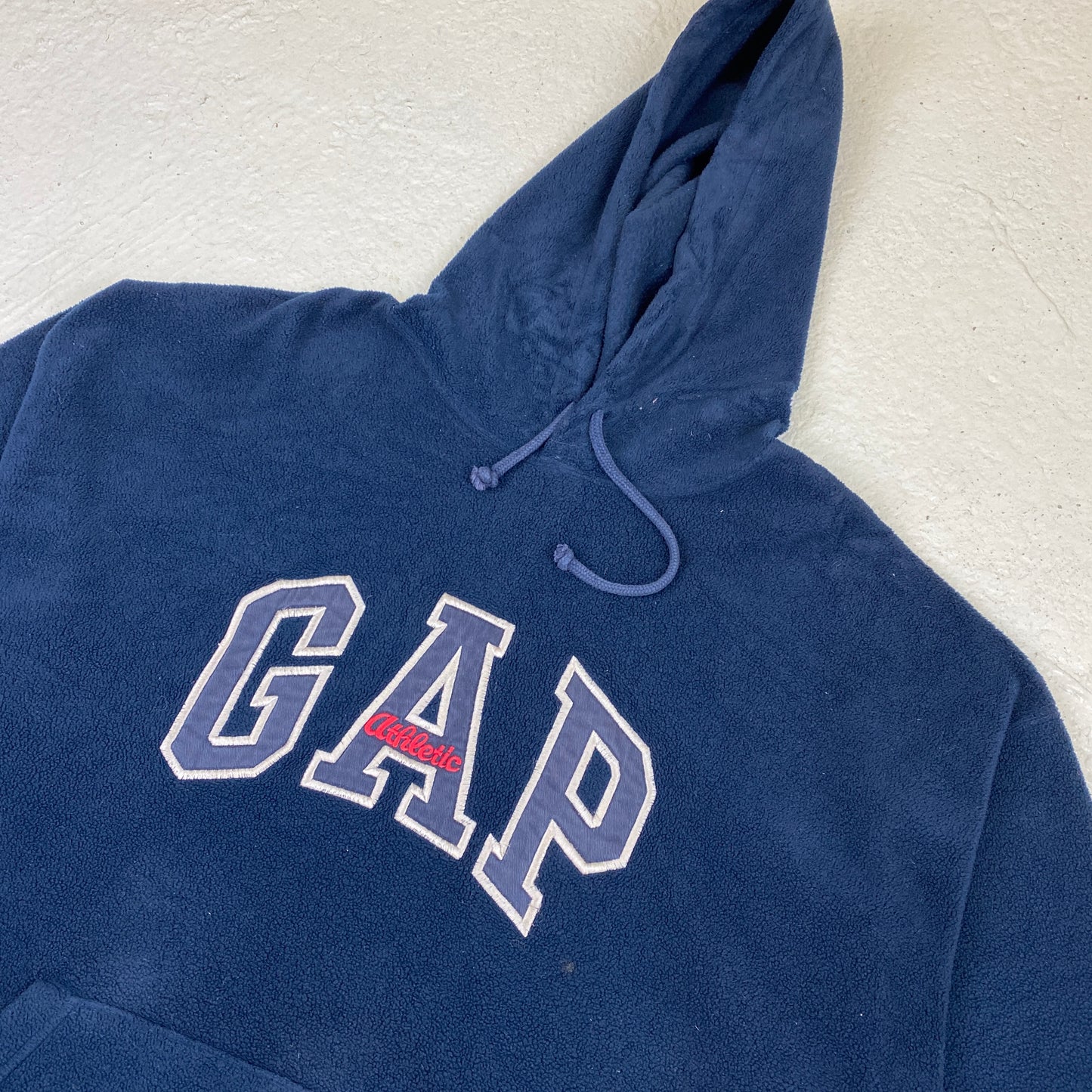 GAP embroidered fleece hoodie (XL)