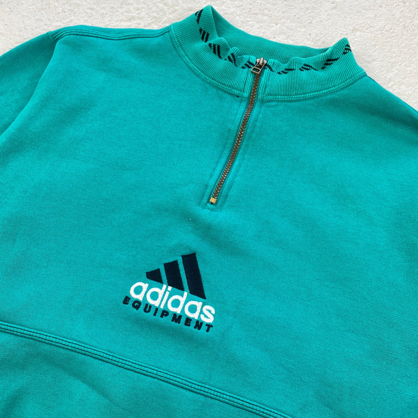 Adidas Equipment RARE heavyweight 1/4 zip sweater (S)