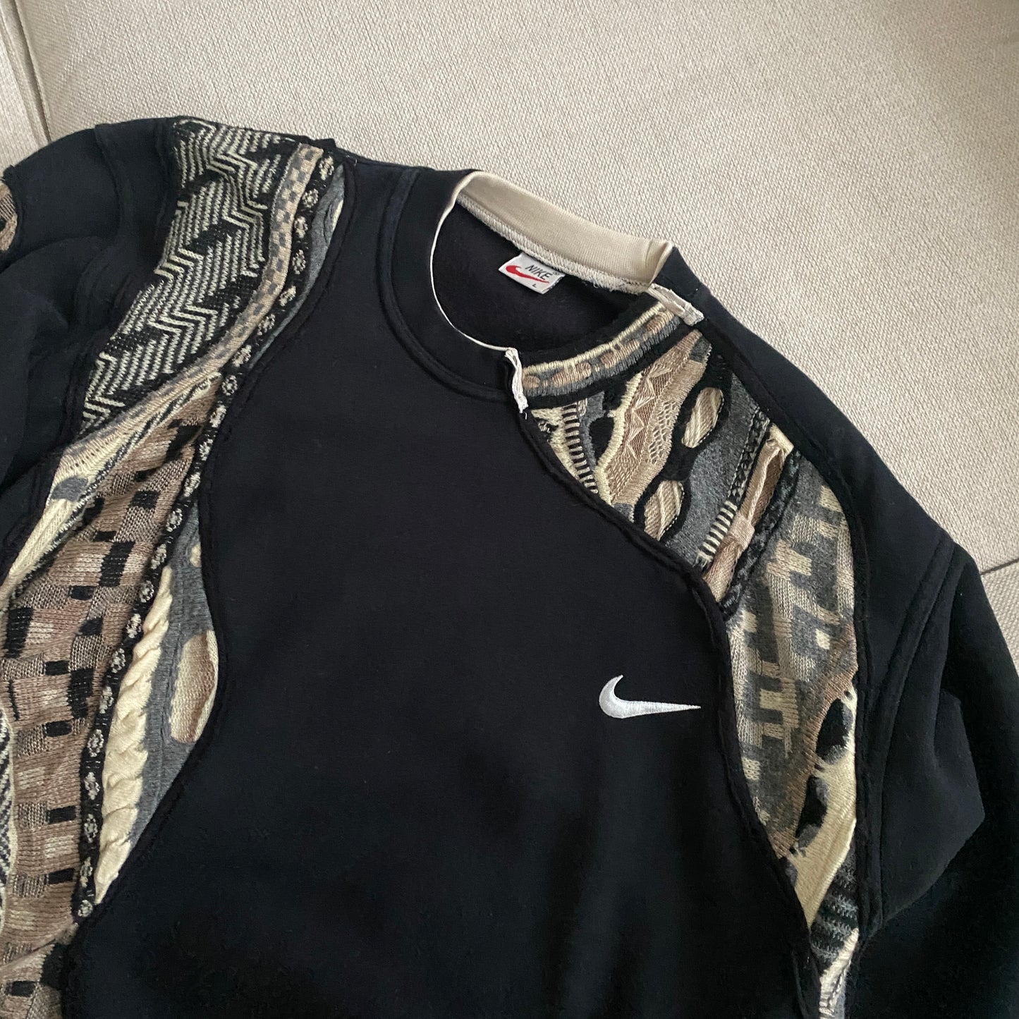 SPVNS STUDIOS: Nike x Coogi Style heavyweight knit sweater (M)