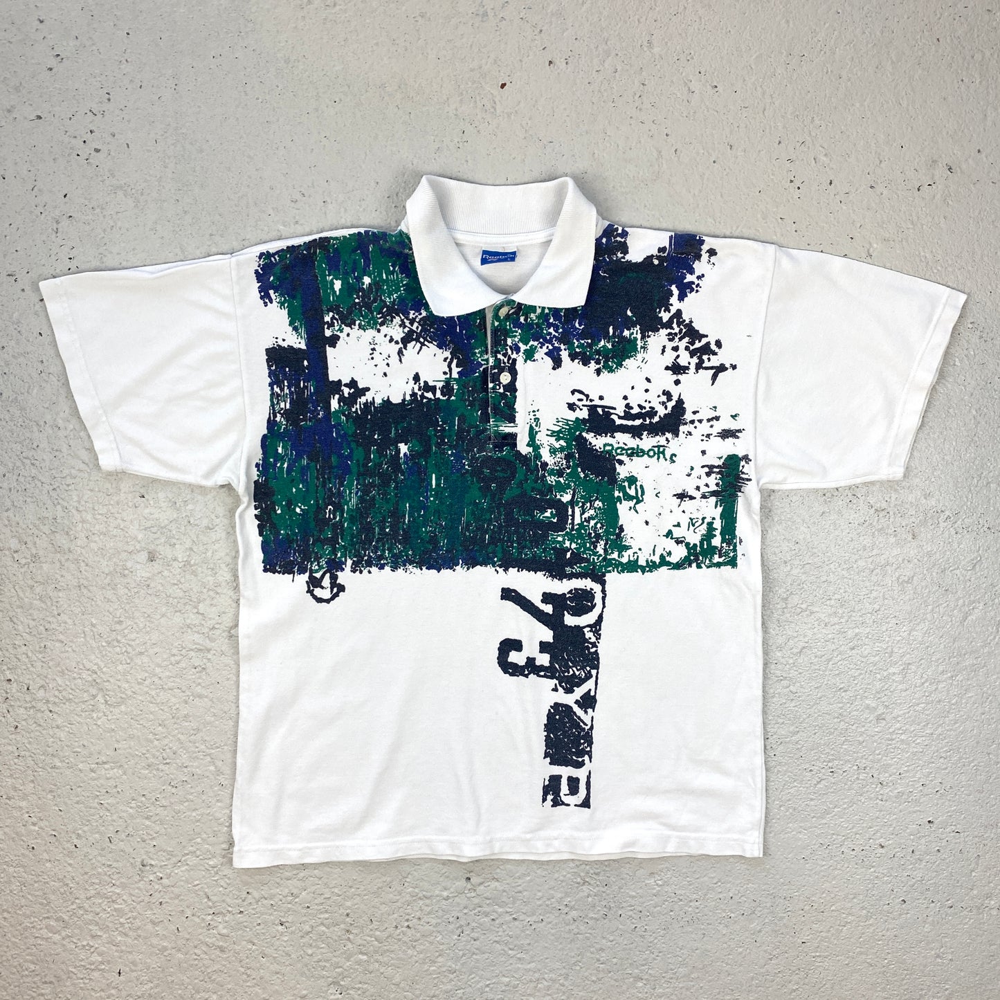 Reebok RARE heavyweight polo shirt (M-L)