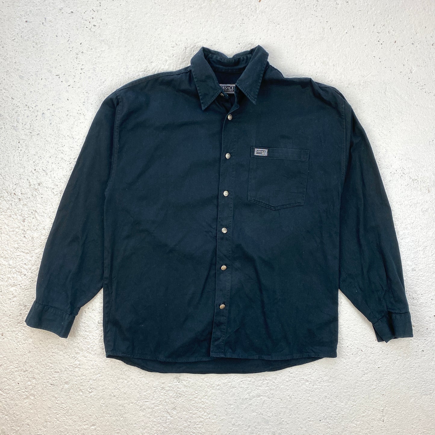 Versace heavyweight shirt (L-XL)