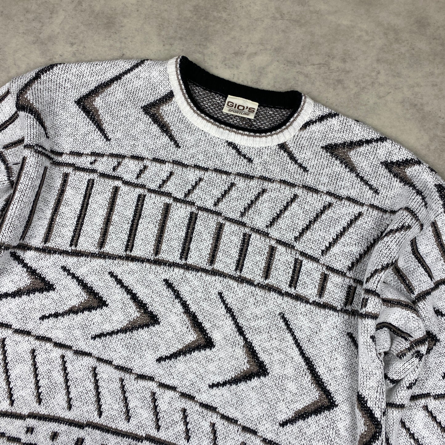 VTG knit sweater (M-L)