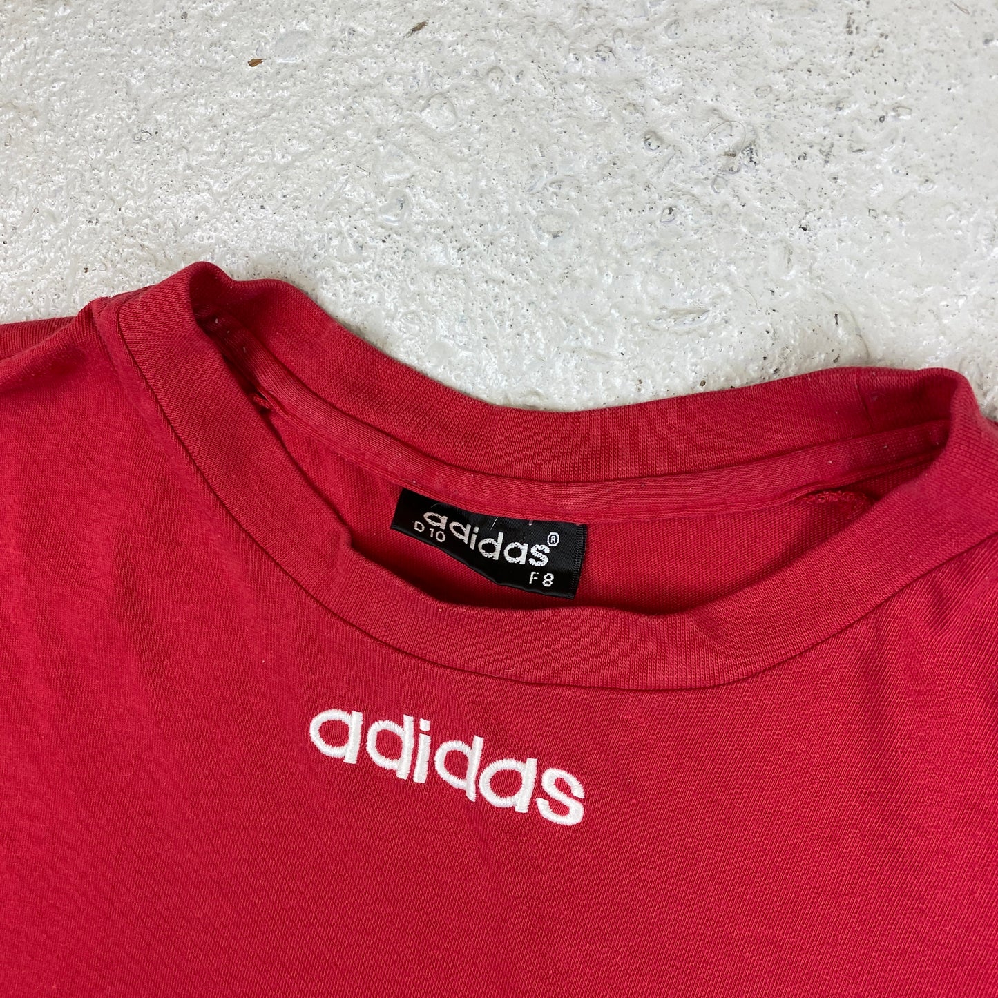Adidas RARE heavyweight embroidered t-shirt (L-XL)