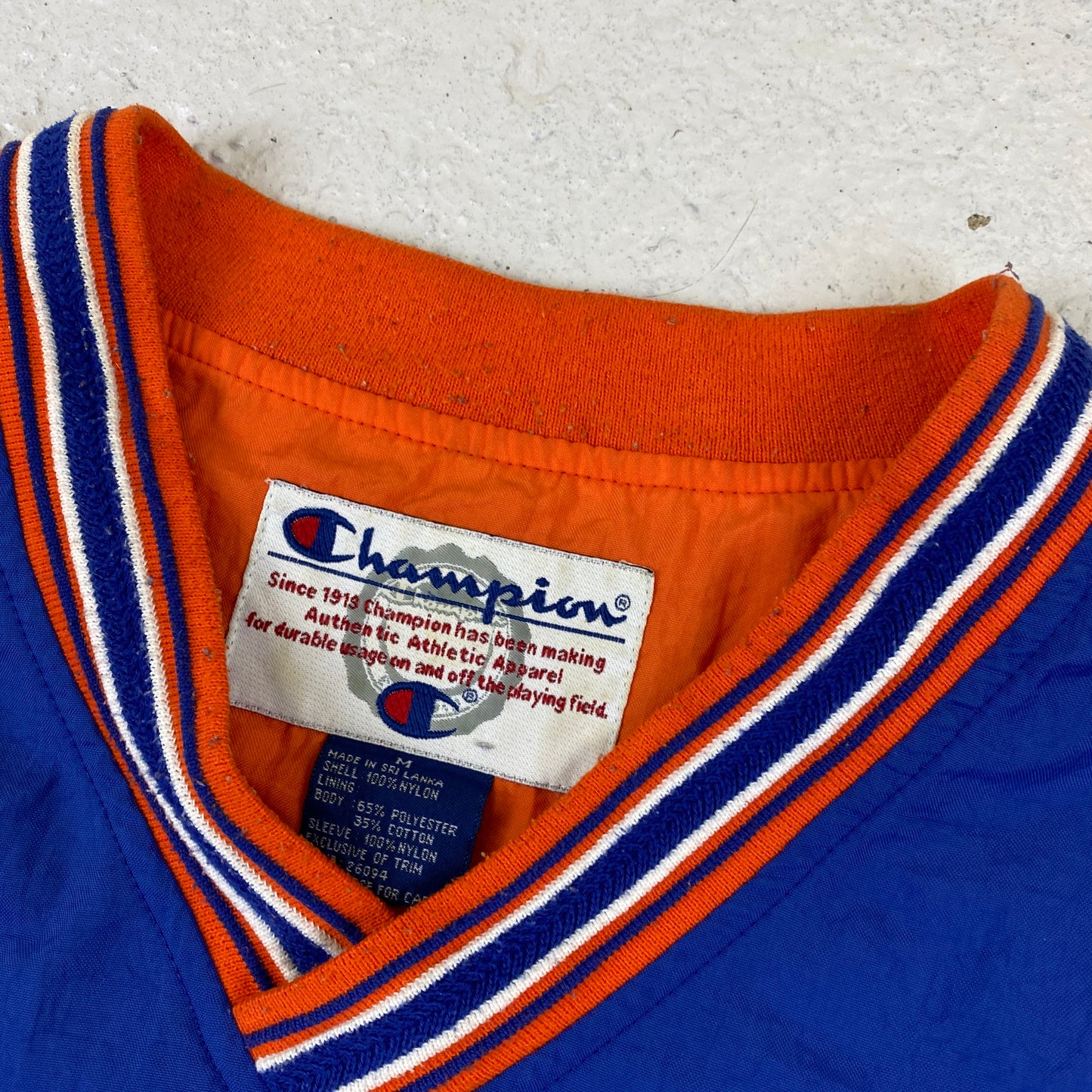 Champion RARE Broncos embroidered windbreaker (M-L)