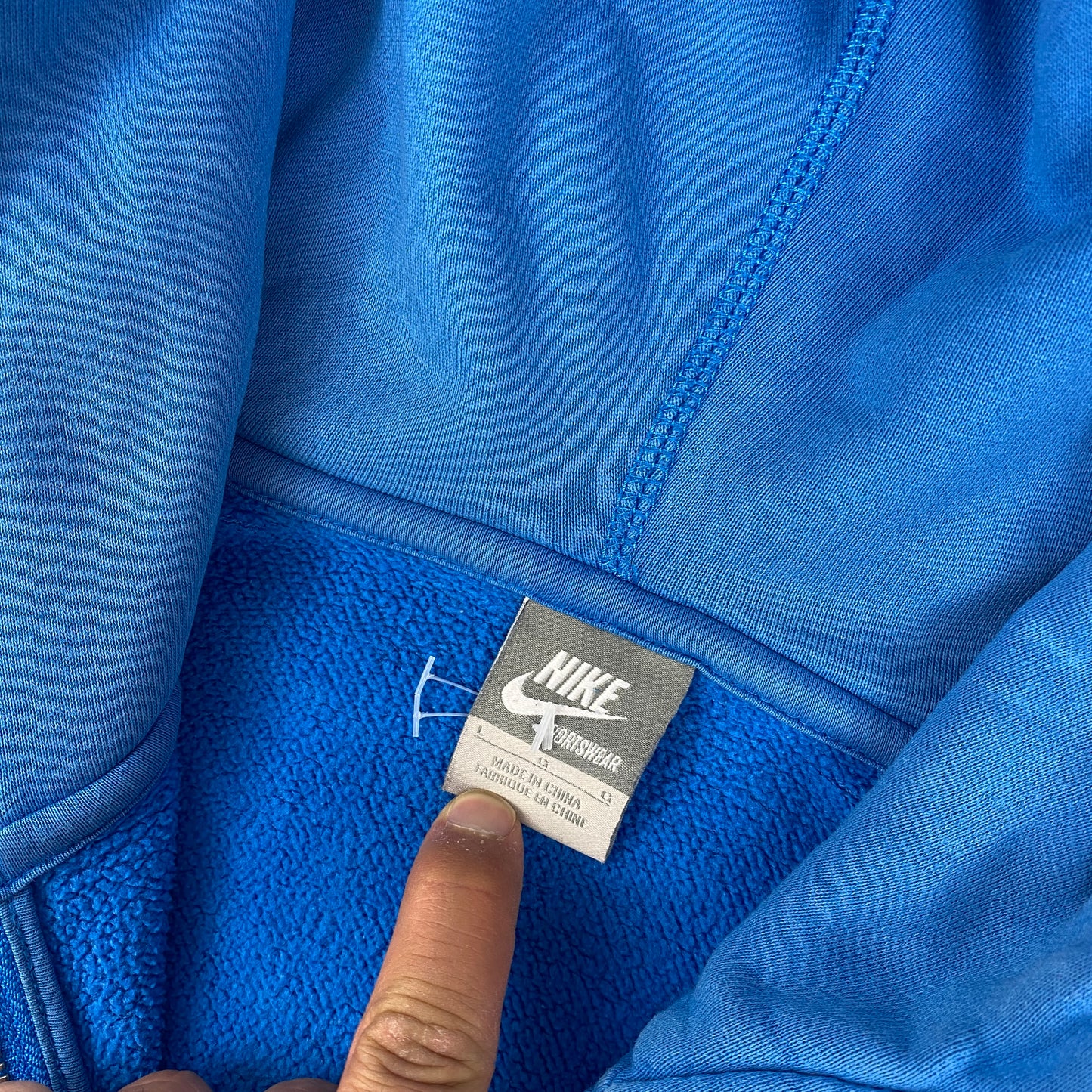 Nike 1/4 zip hoodie (L)