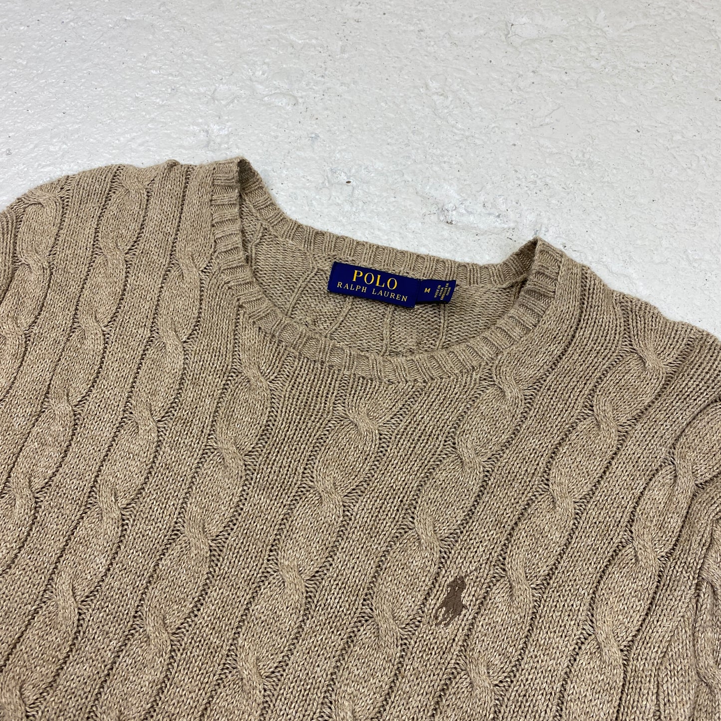 Polo Ralph Lauren knit sweater (M-L)