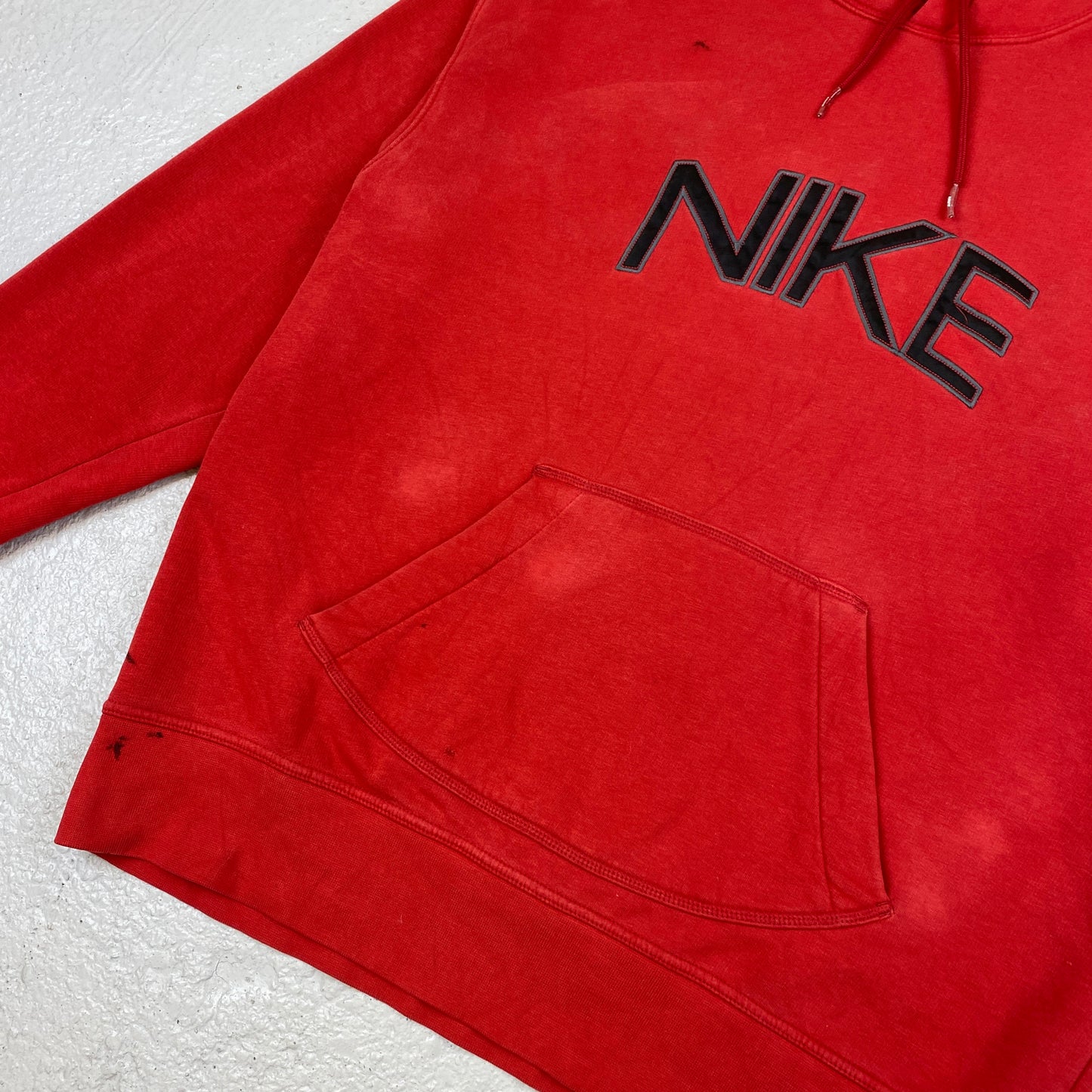 Nike RARE heavyweight embroidered hoodie (XXL)