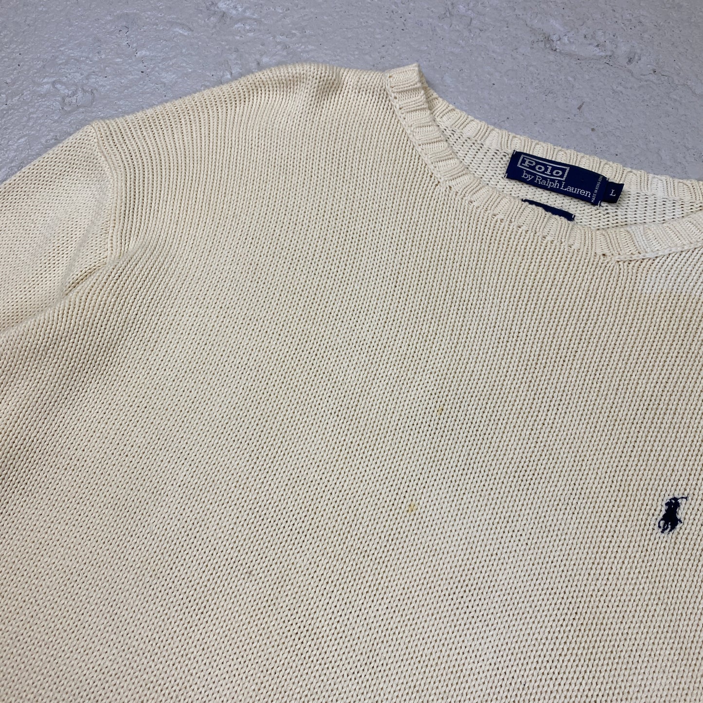 Polo Ralph Lauren knit sweater (L-XL)
