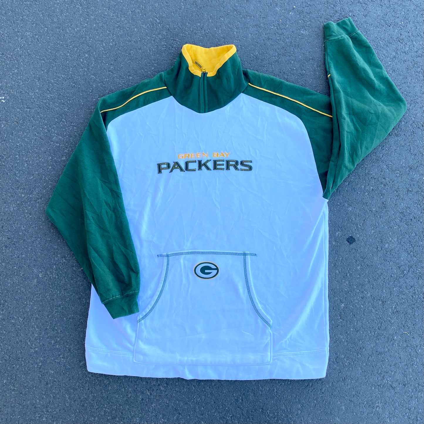 NFL Green Bay Packers embroidered zip sweater (XL-XXL)