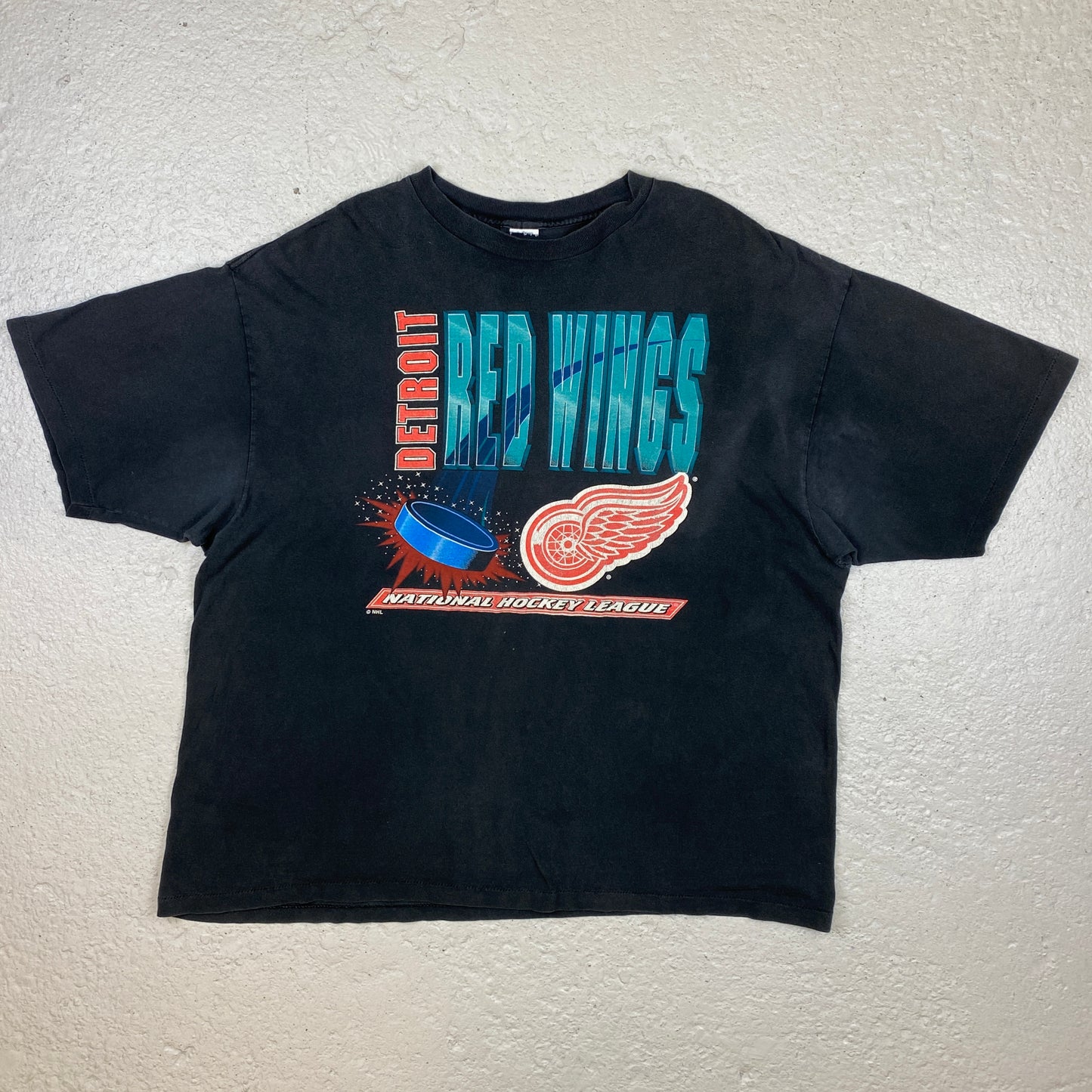 Detroit Red Wings RARE heavyweight t-shirt (XL-XXL)