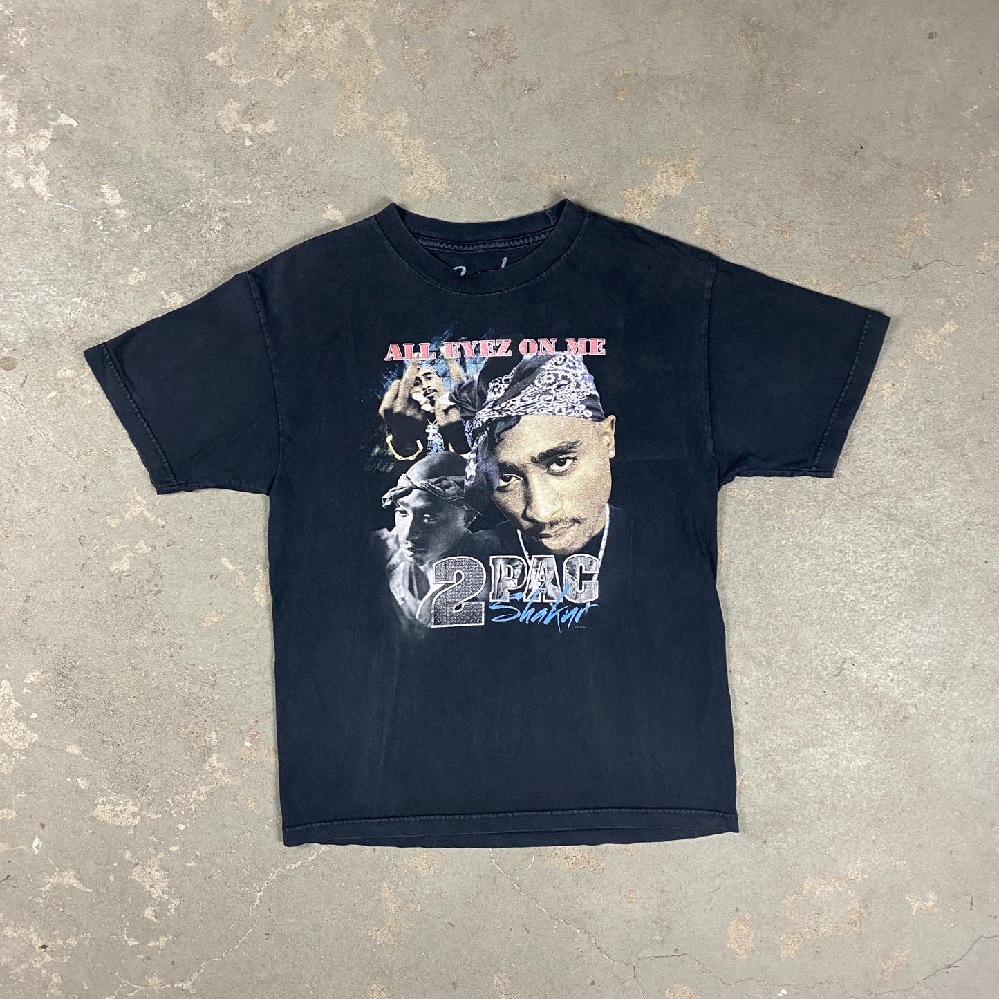 2Pac Rare All Eyez On Me T-shirt (S)