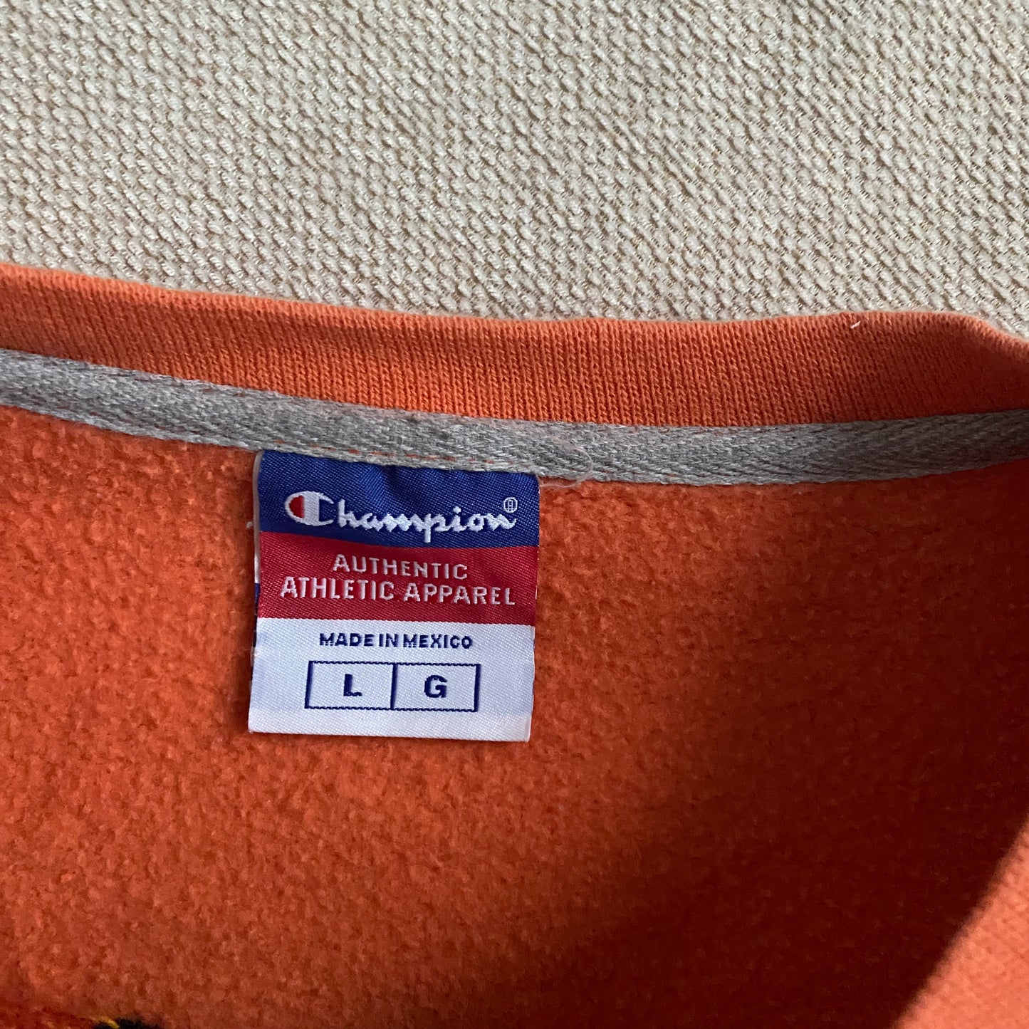 SPVNS STUDIOS: Champion x Coogi Style heavyweight knit sweater (L)