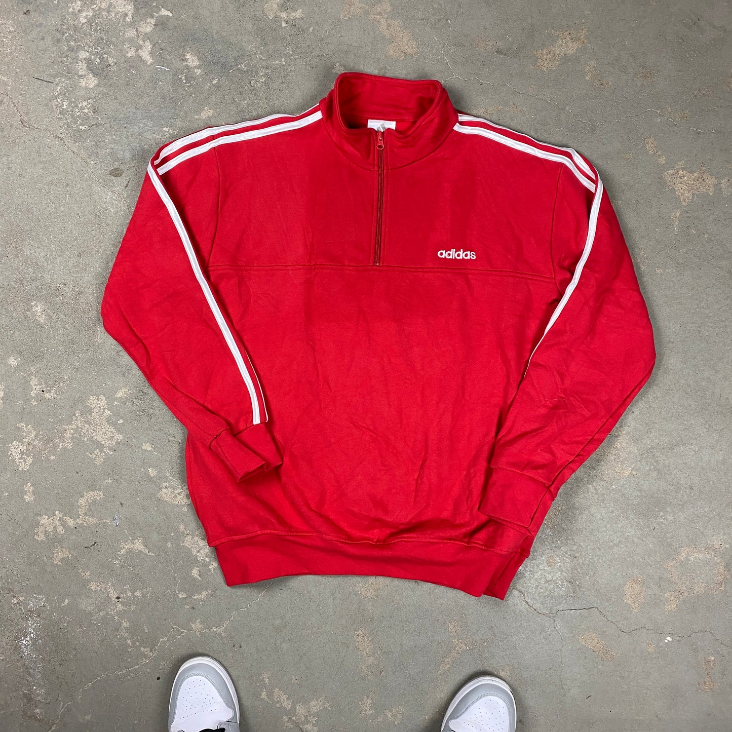 Adidas 1/4 zip sweater (L)