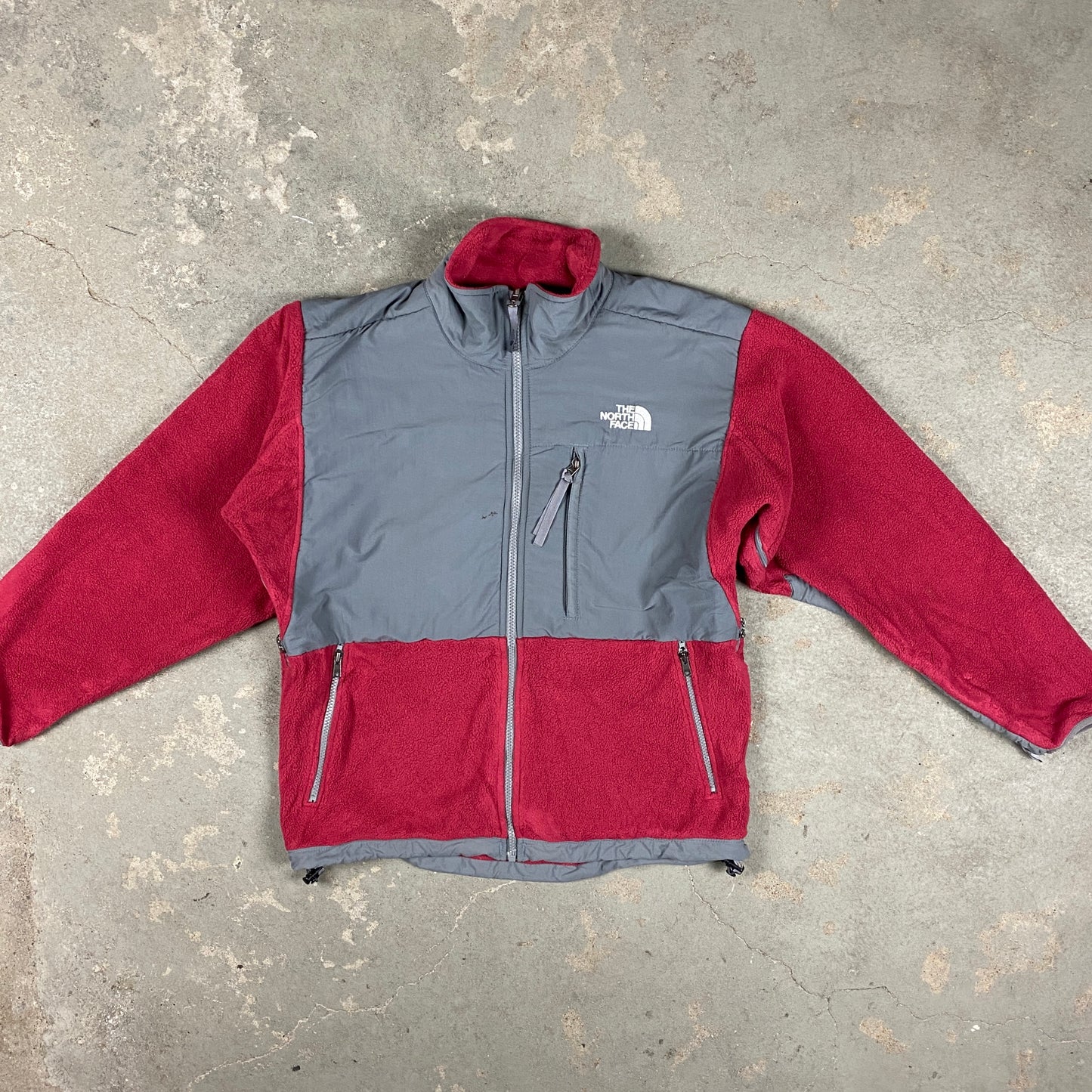 The North Face fleece zip sweater women (S-M)